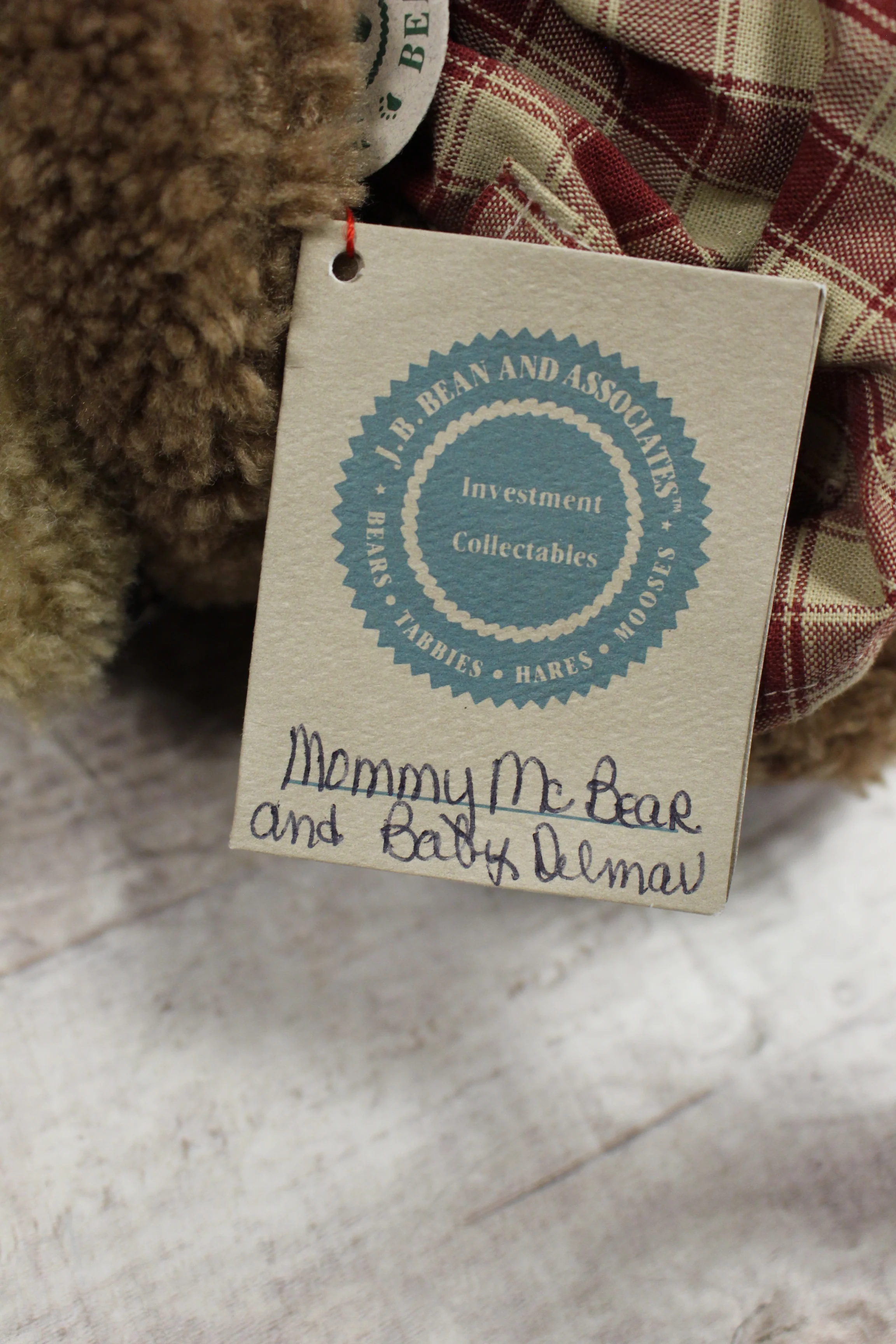 Boyd's Bears and Friends Mama and Baby Bear Stuffed Bears -New - Image 3