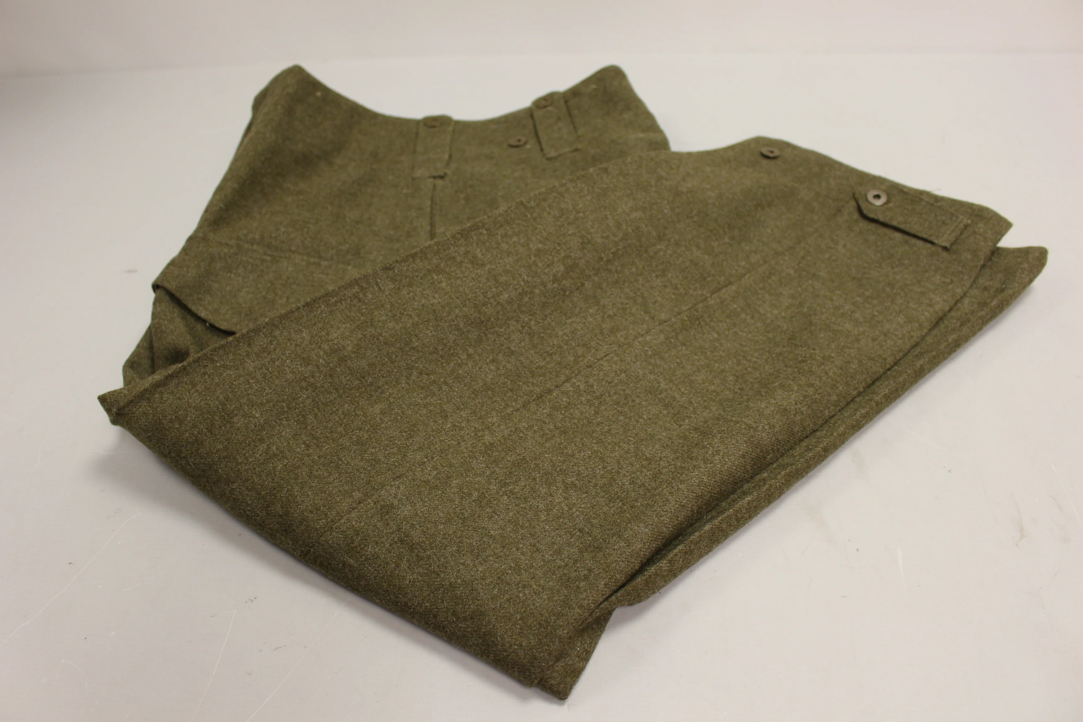 British 1951 Battle Dress Serge Trousers - Size. No 3 - Used
