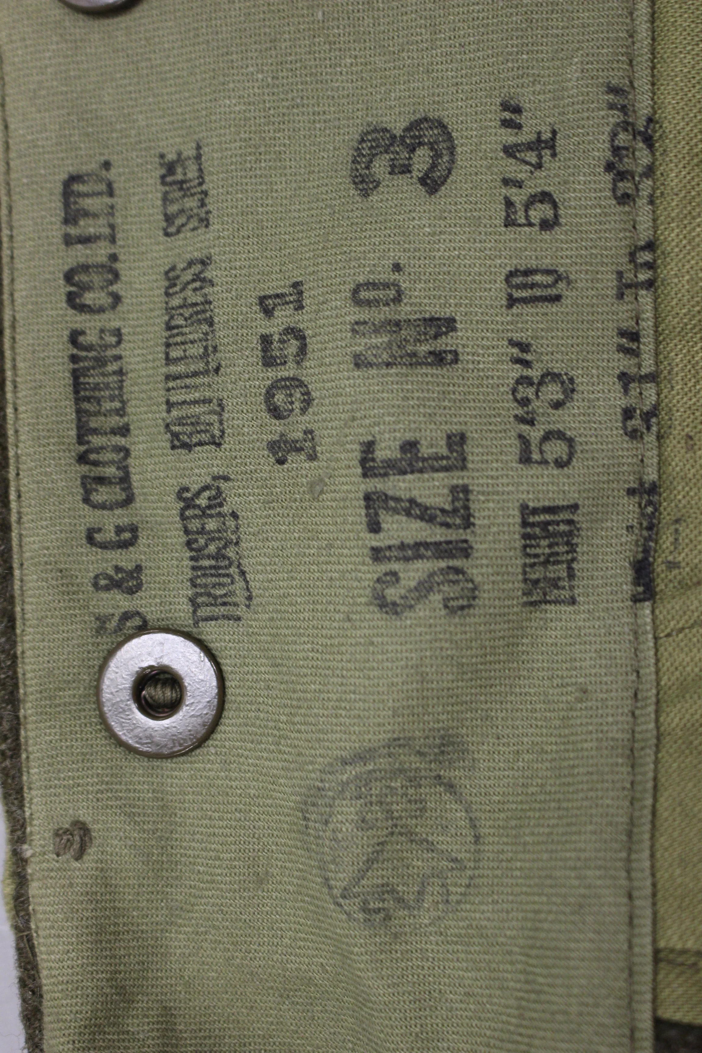 British 1951 Battle Dress Serge Trousers - Size. No 3 - Used - Image 10