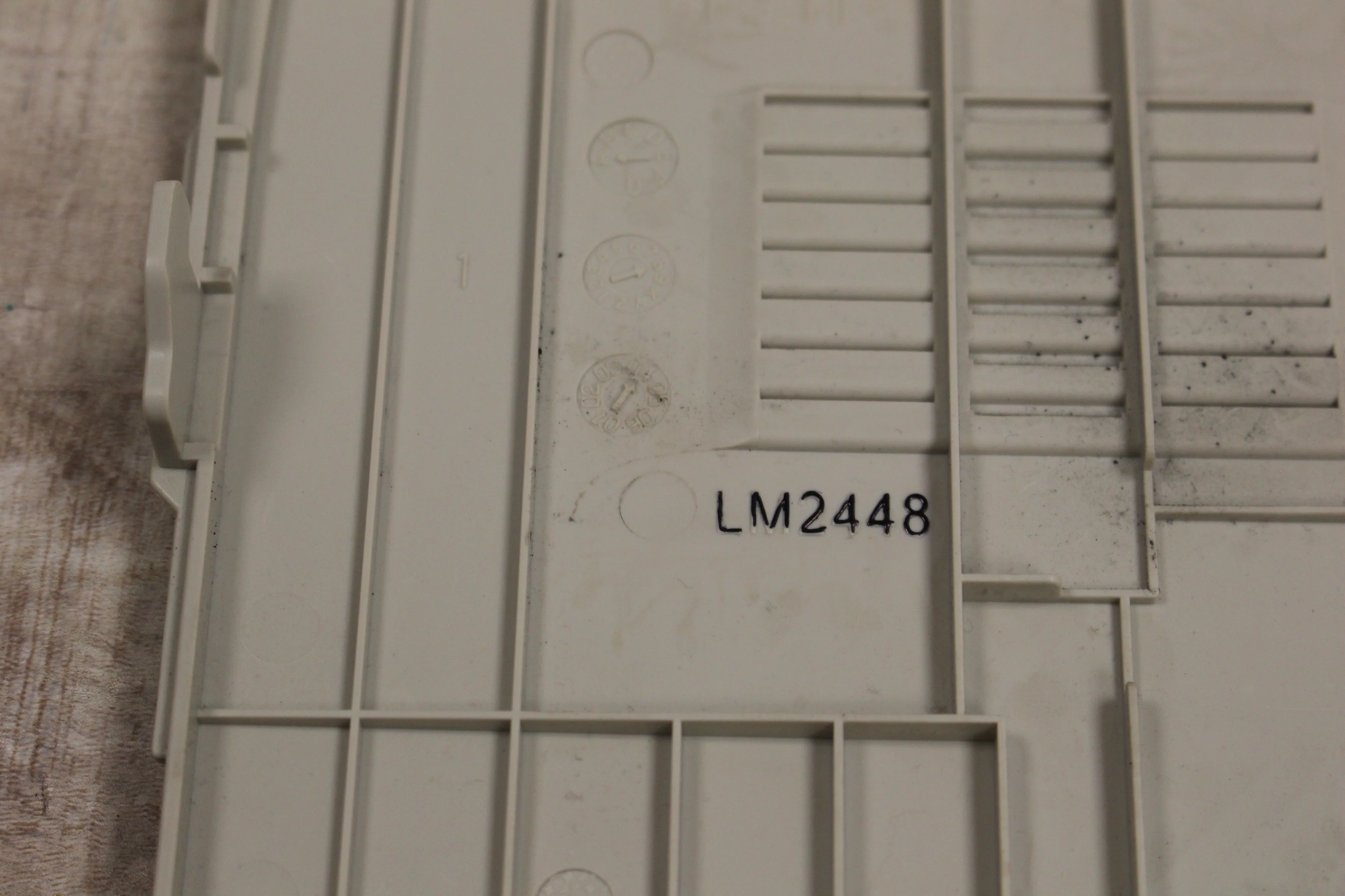 Brother DCP 8040 Replacement Part LM2448001 Side Cover Left - Used - Image 3