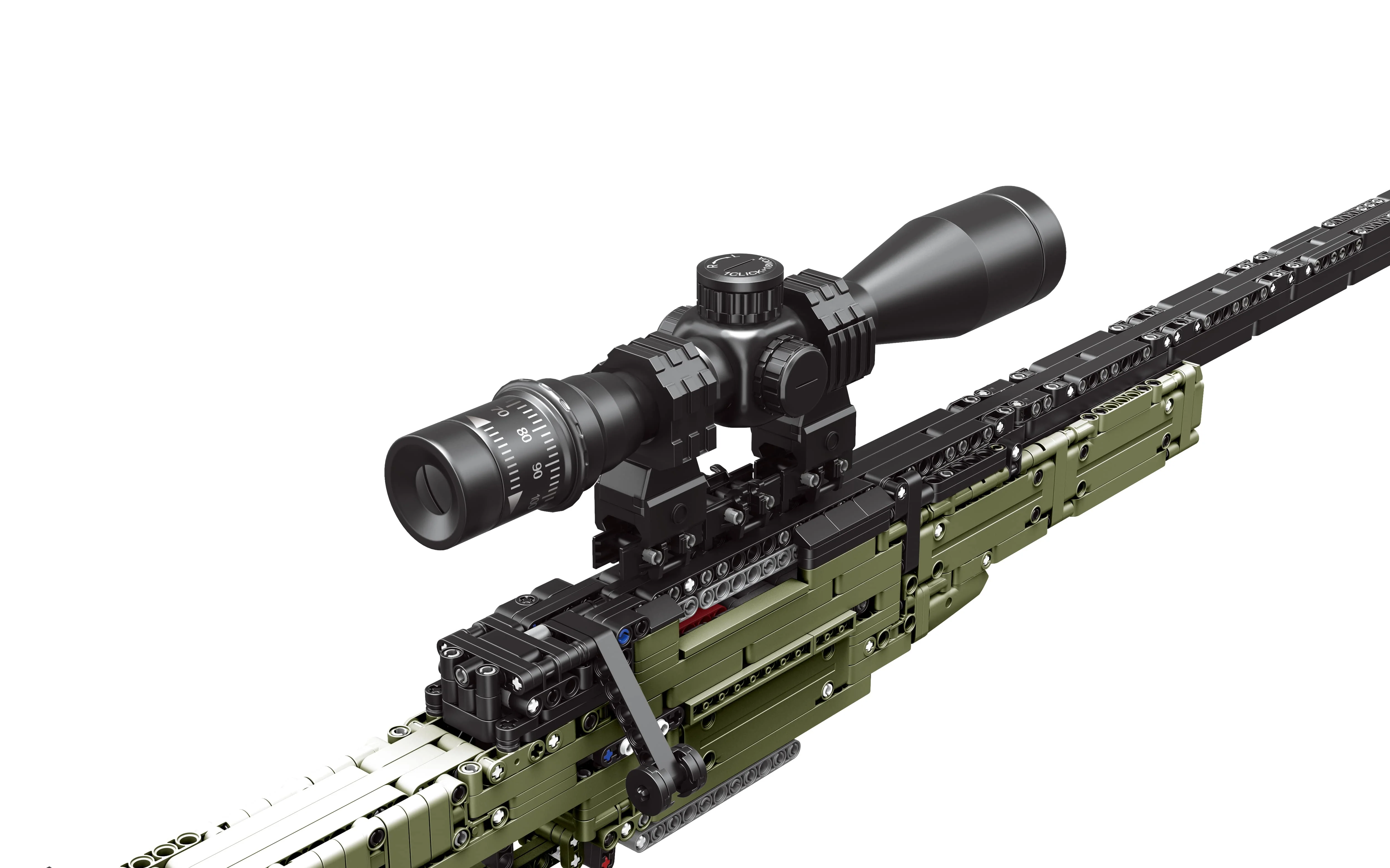 Caliber Precision Building Blocks Sniper Rifle - 12+ Age - 1491 Pieces - New - Image 3