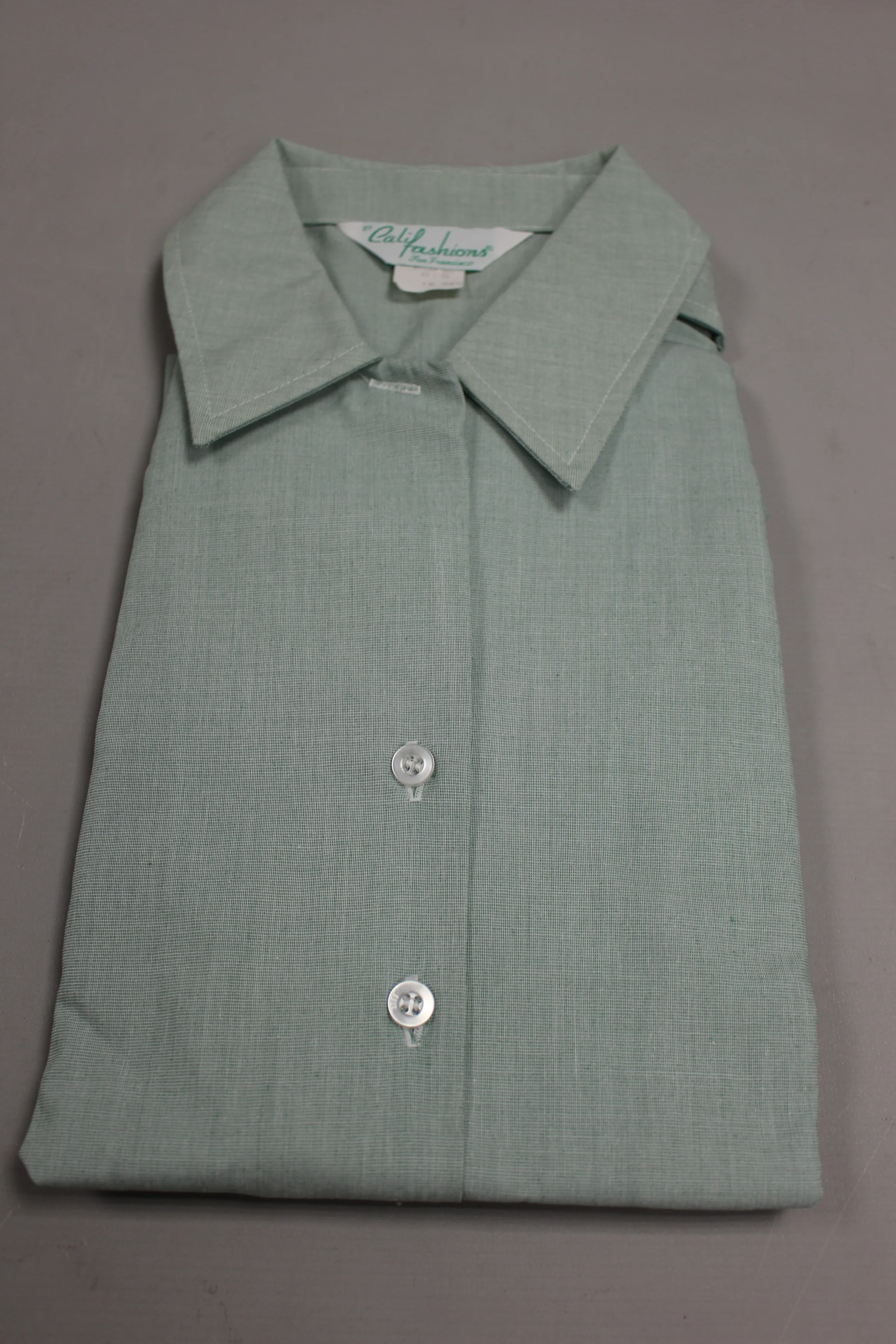CaliFashions Army Women's Short Sleeve Non Tuck Green Dress Shirt - 18R -New