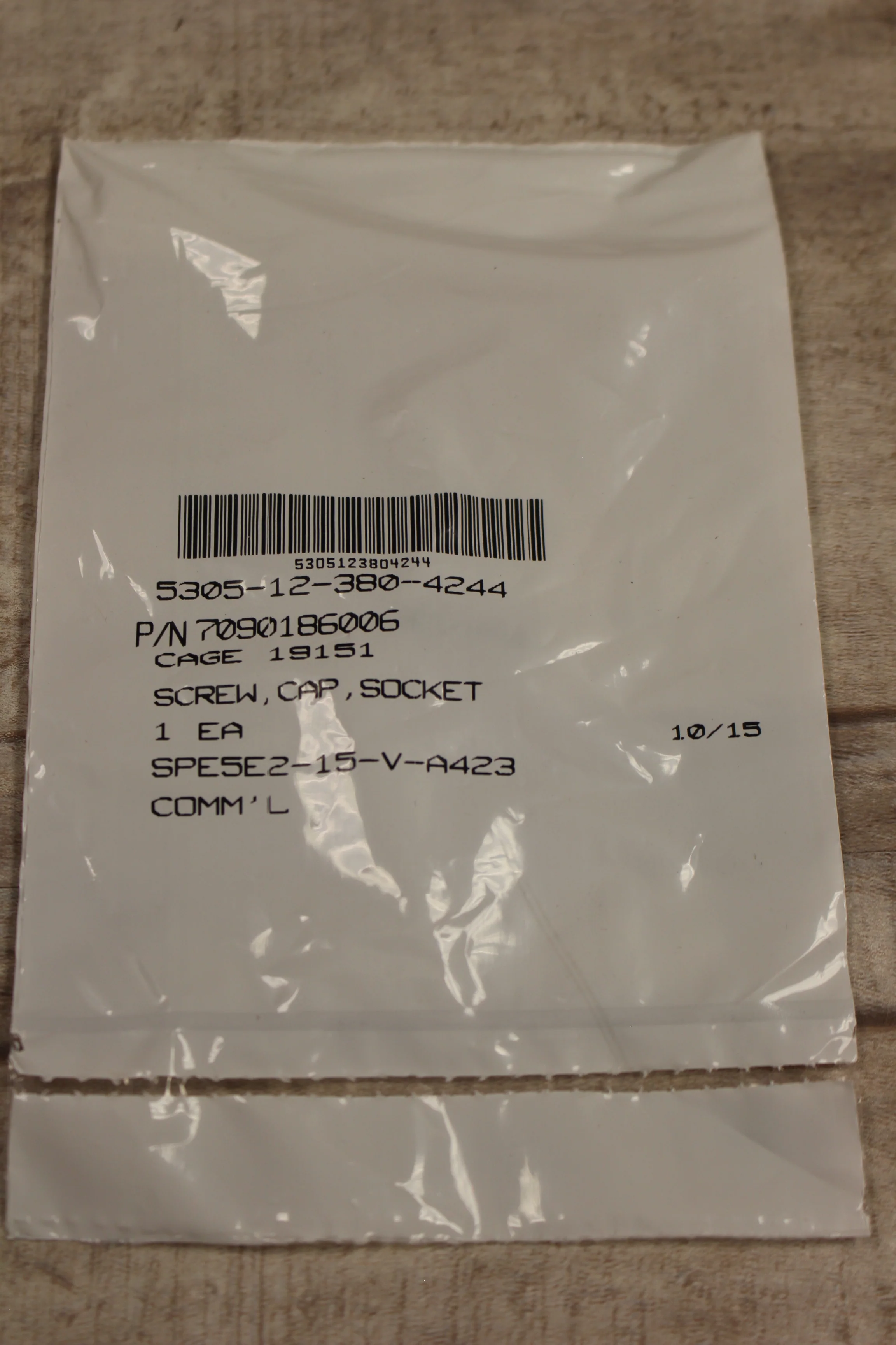 Cap Socket Screw - 5305-12-380-4244 - 7090186006 - New - Image 2