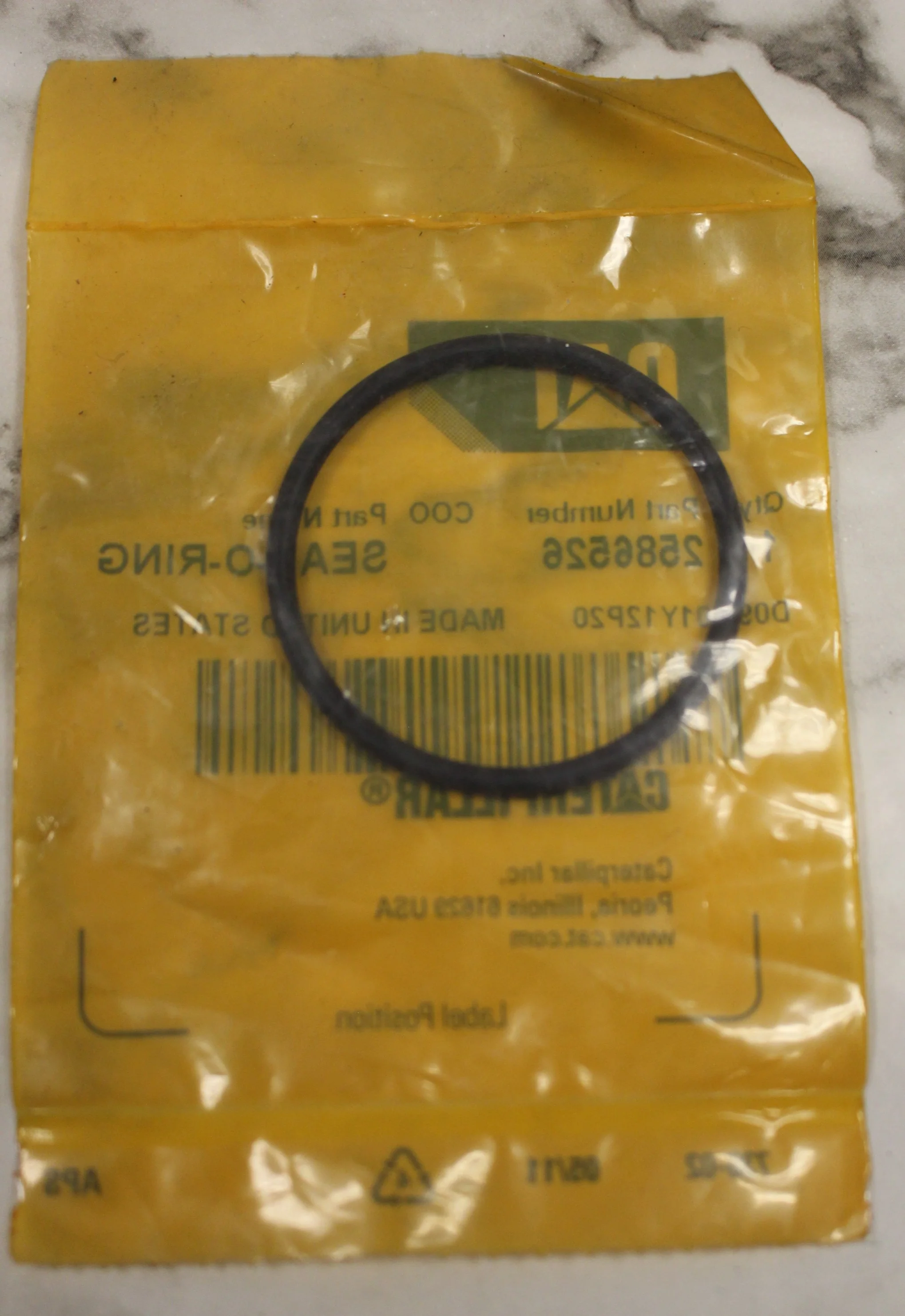 CAT Caterpillar Seal-O-Ring - 5331-01-542-6942 - P/N 2586526 - New - Image 2