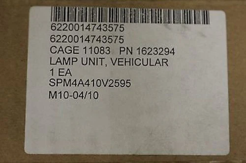 CAT Vehicular Lamp Unit, P/N:162-3294, NSN:6220-01-474-3575, New - Image 3