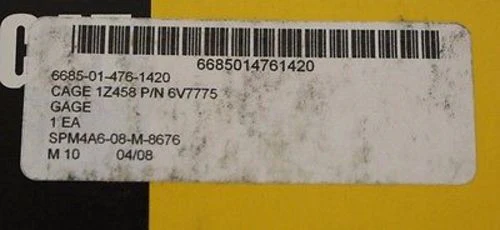 Caterpillar Dial Indicating Differential Gage, PN 6V7775, NSN 6685-01-476-1420 - Image 5