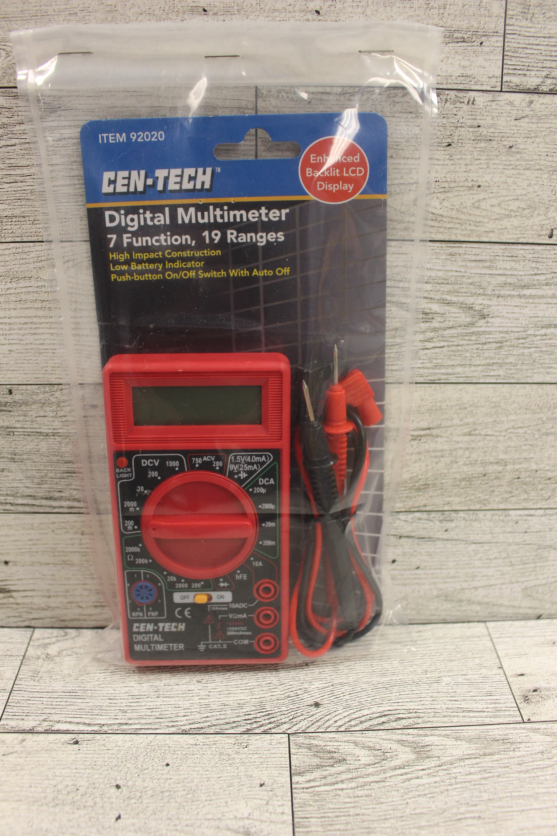 Centech 7 Function Digital Multimeter -New