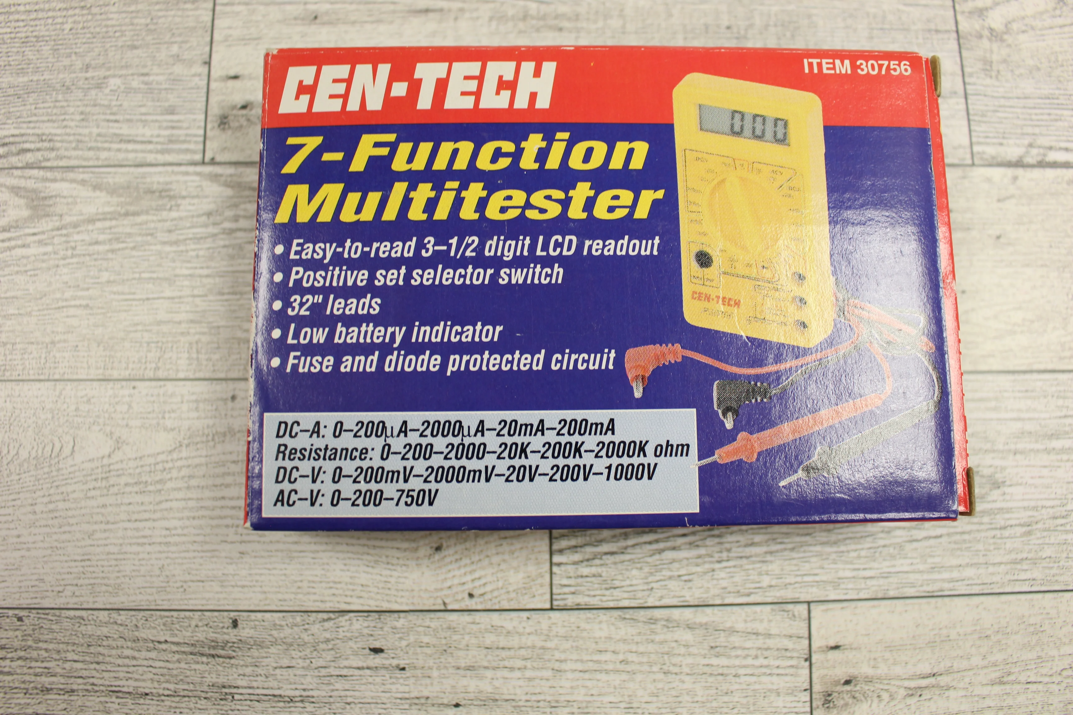 Centech 7 Function Multitester -Used - Image 3