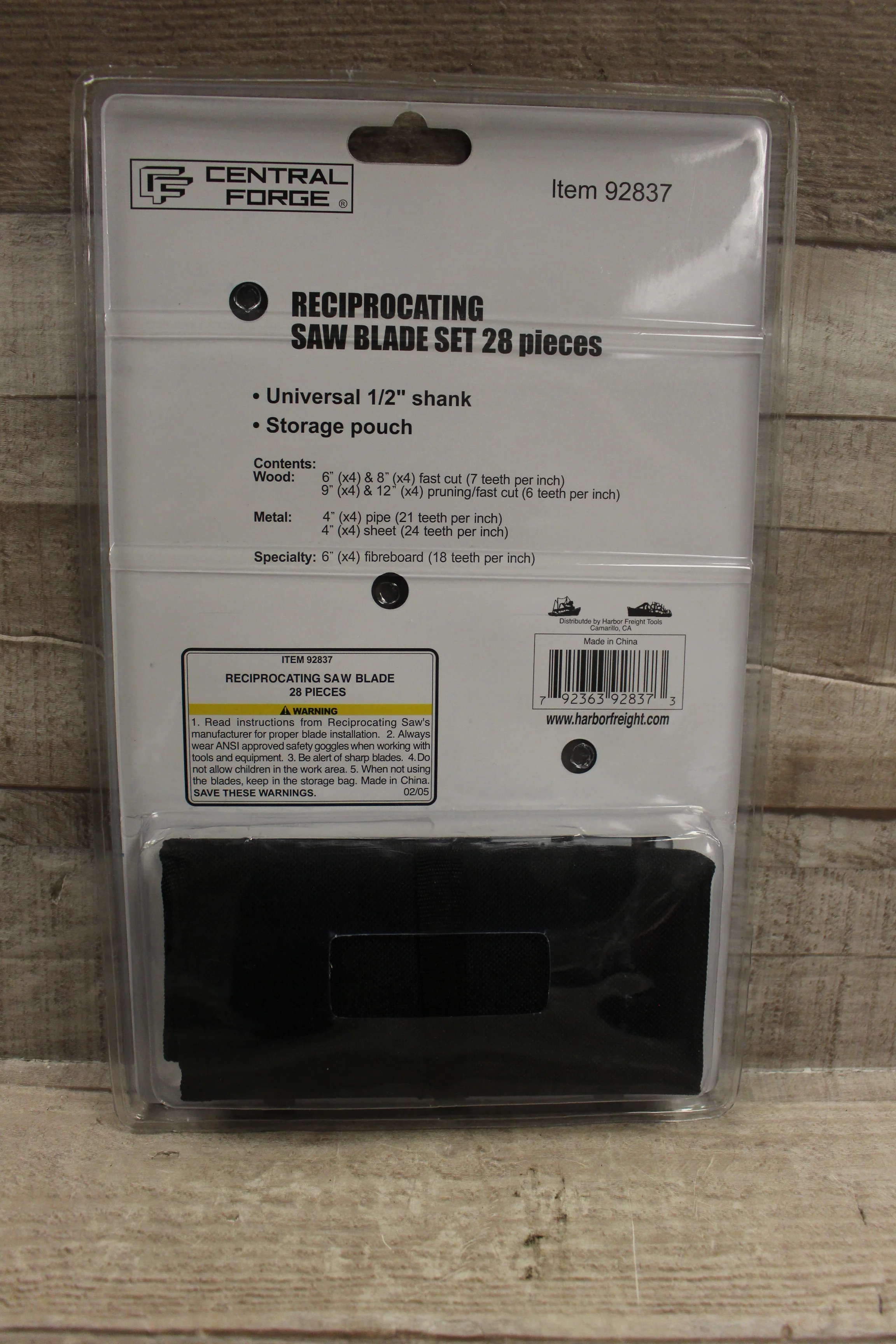 Central Forge 28-Piece Reciprocating Saw Blade Set -New - Image 2