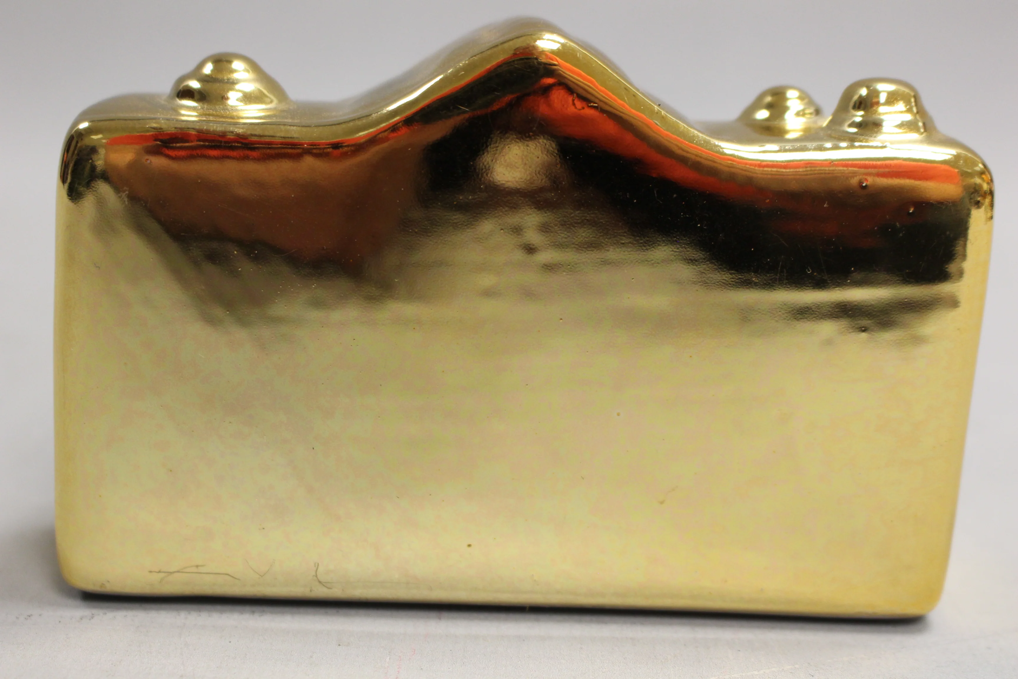 Ceramic Gold Camera for Home Decor - Used - Image 2