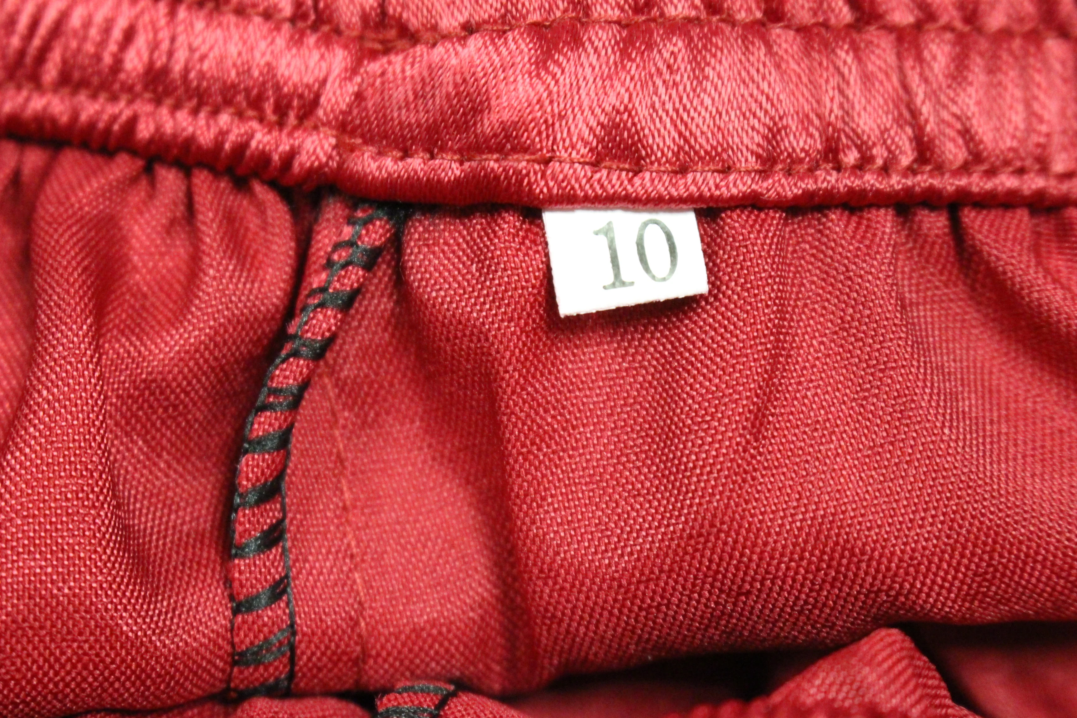 Chinese Traditional Clothing Boys Pant - Size 10 - Used - Image 3