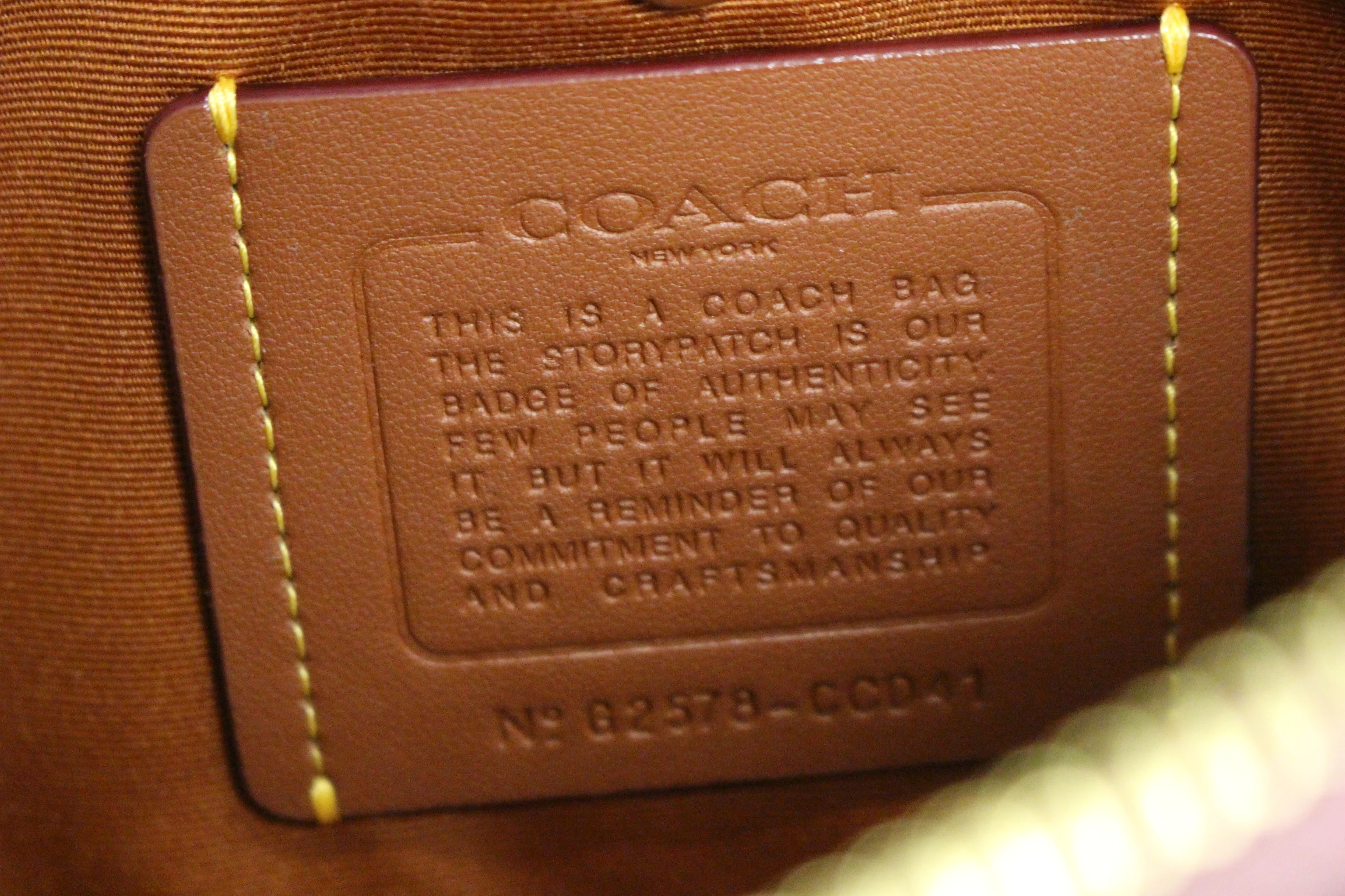 Coach Legacy Zip Top Crossbody Bag In Signature Leather - Pink - New - Image 5