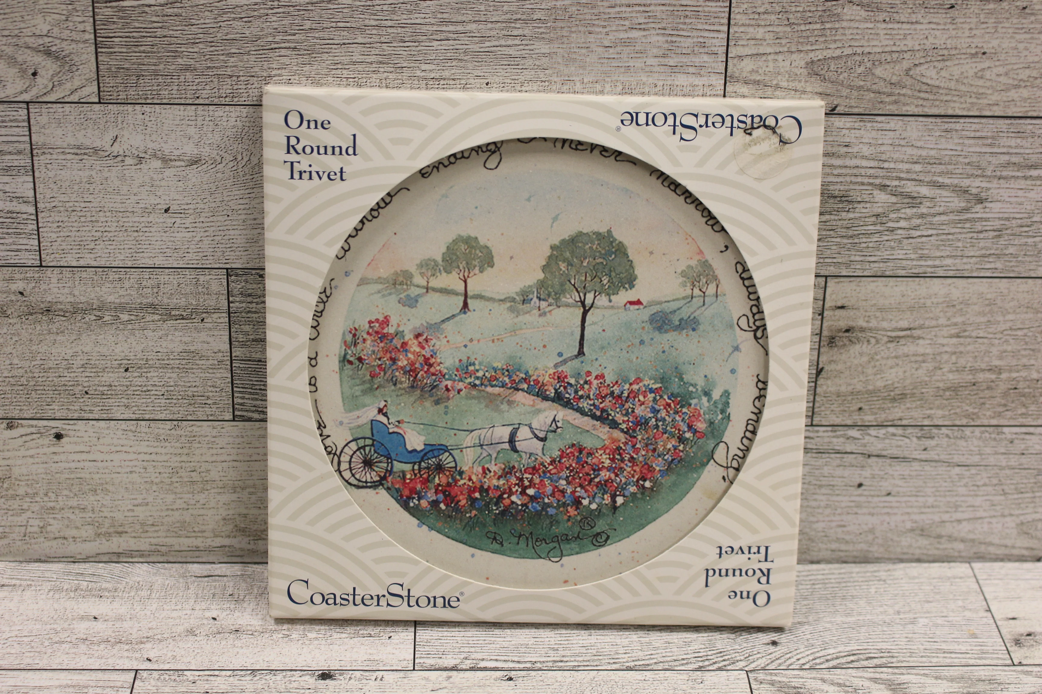 CoasterStone Round 7 " Trivet - New