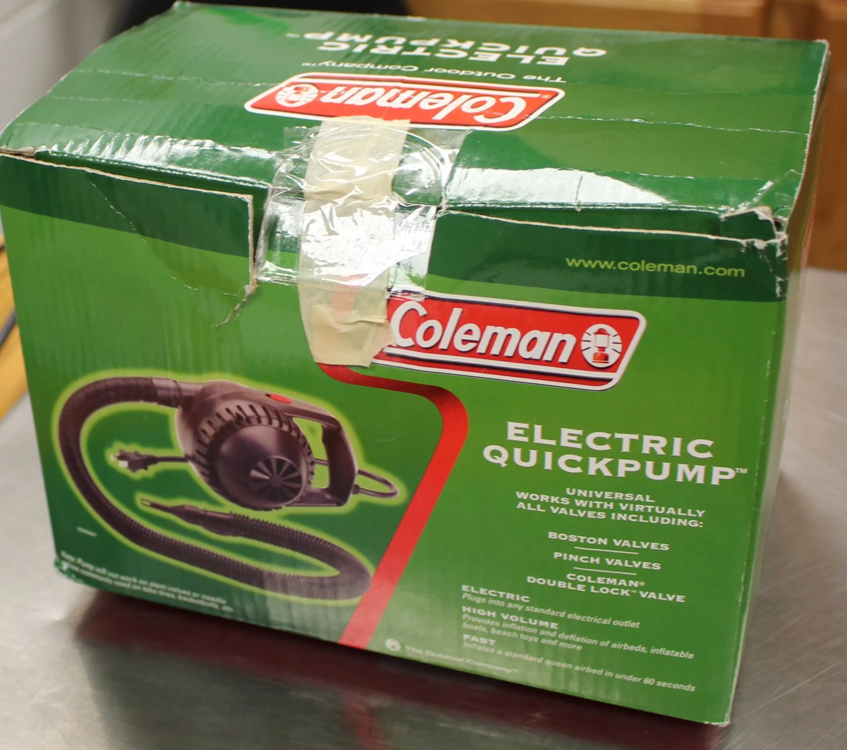 Coleman Electric 120V Quick Pump - Model 599A426 - Used - Image 2