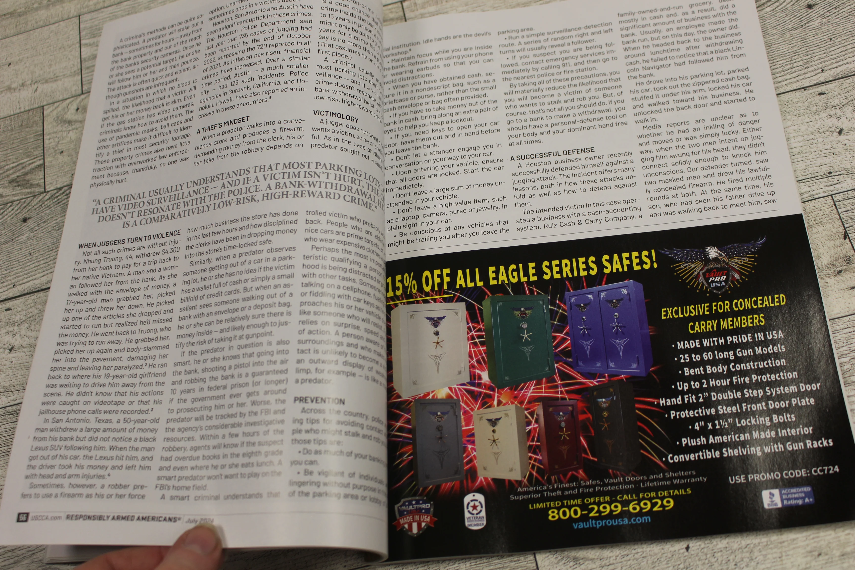Concealed Carry Magazine July 2024 - Politics & The Law - Vol. 22 Issue 5 - Used - Image 3