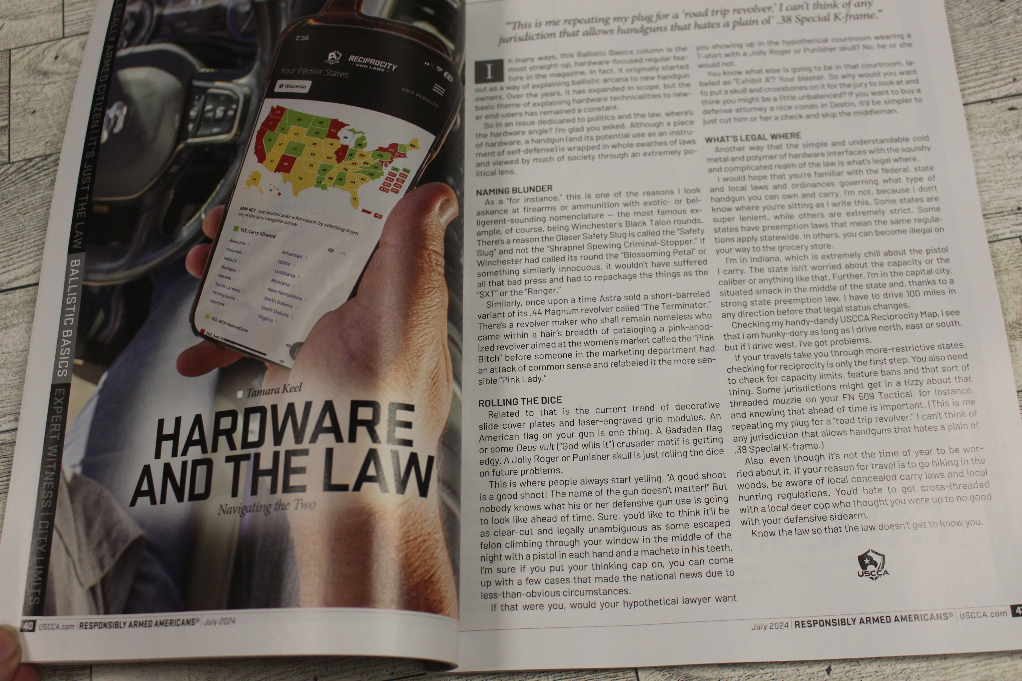 Concealed Carry Magazine July 2024 - Politics & The Law - Vol. 22 Issue 5 - Used - Image 4