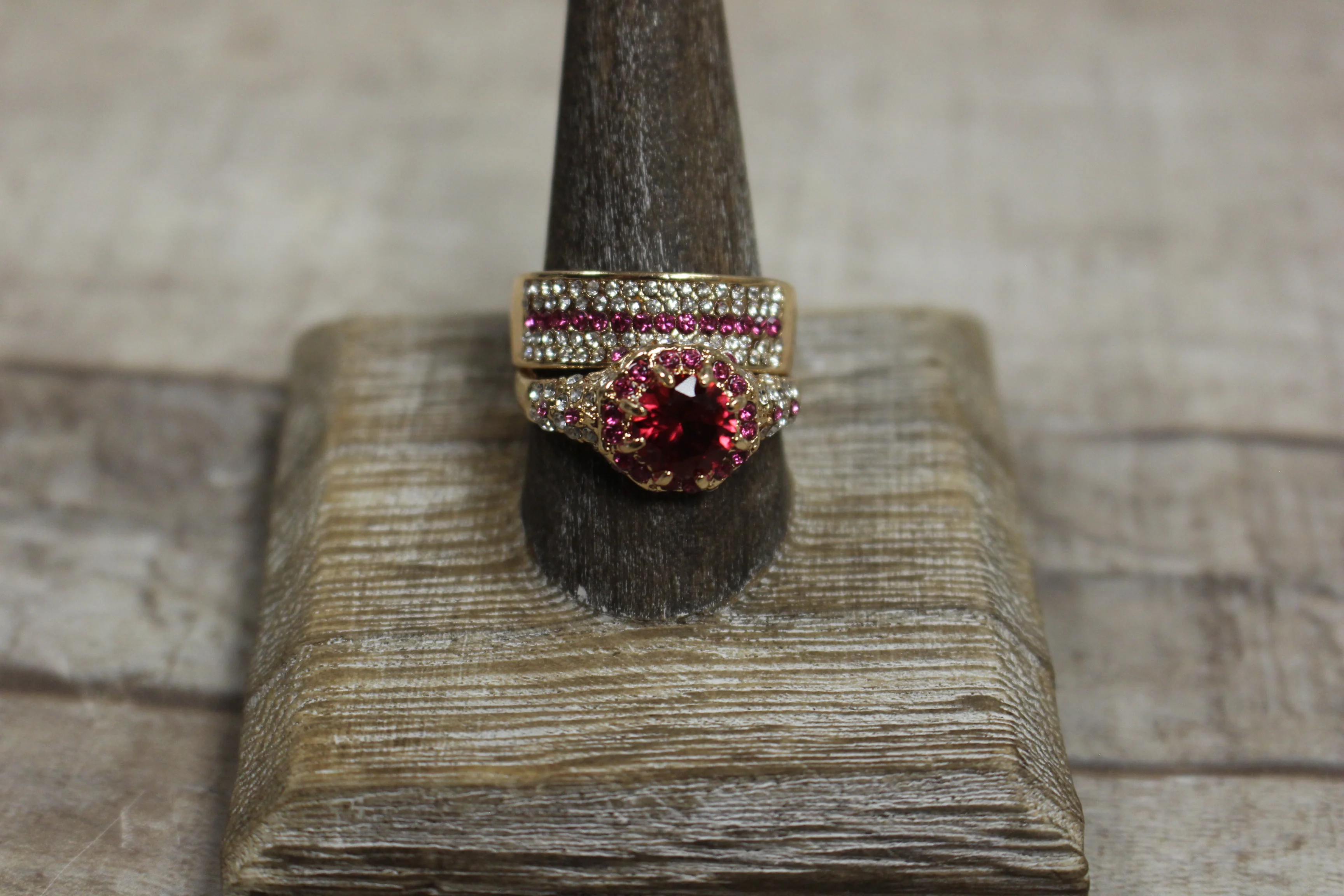 Costume Fashion Jewelry Sparkly Men's Women's Rings -Size: 11 -New - Image 2