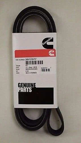Cummins V Ribbed Belt - 3972377/ G12-C7-F09 / 3030-01-570-3726 - New