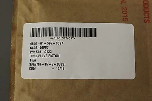 Cummins Valve Piston Ring, NSN 4810-01-597-6397, P/N 518-0122, New! - Image 4