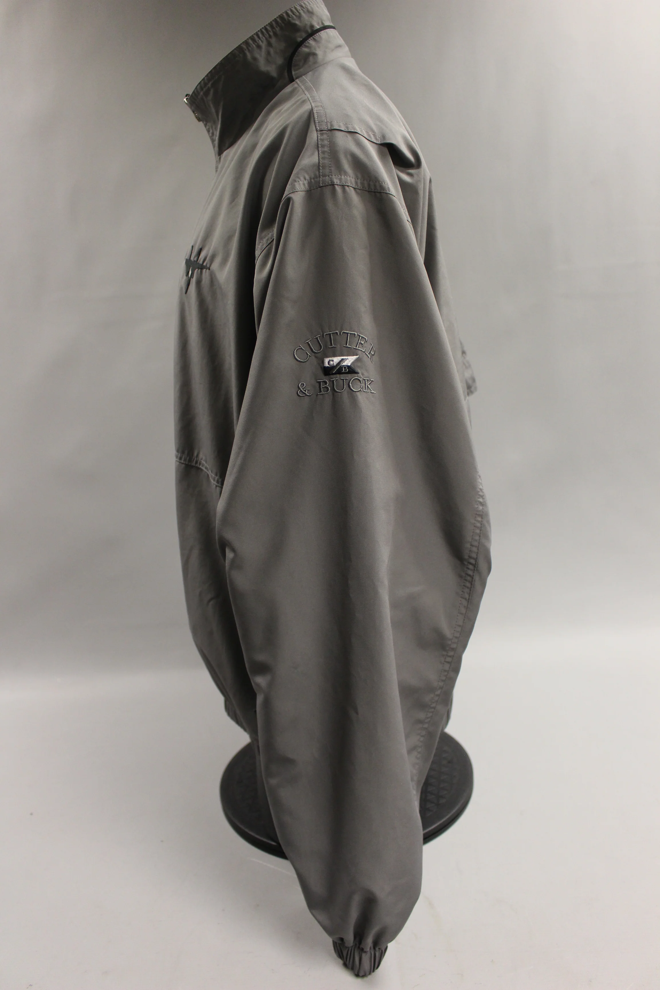 Cutter & Bucks CB Weather Tec Jacket - Size Large - Gray - Used - Image 2