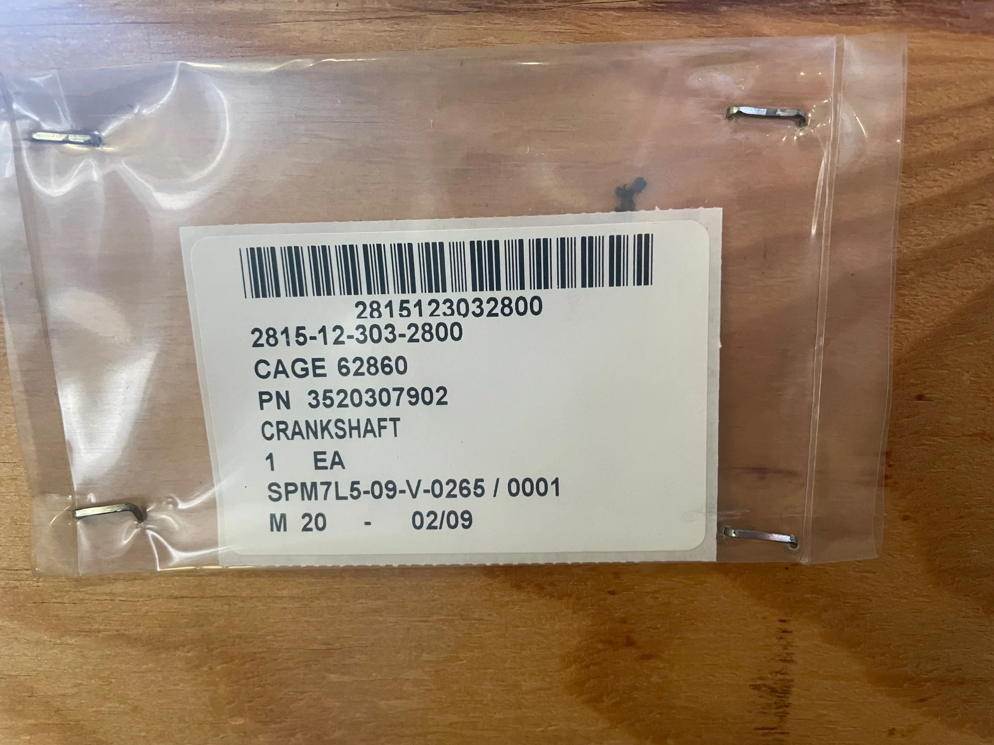 DAIMLER Crankshaft - 2815-12-303-2800 - 3520307902 - 3530300102 - Mercedes OM352 - Image 5