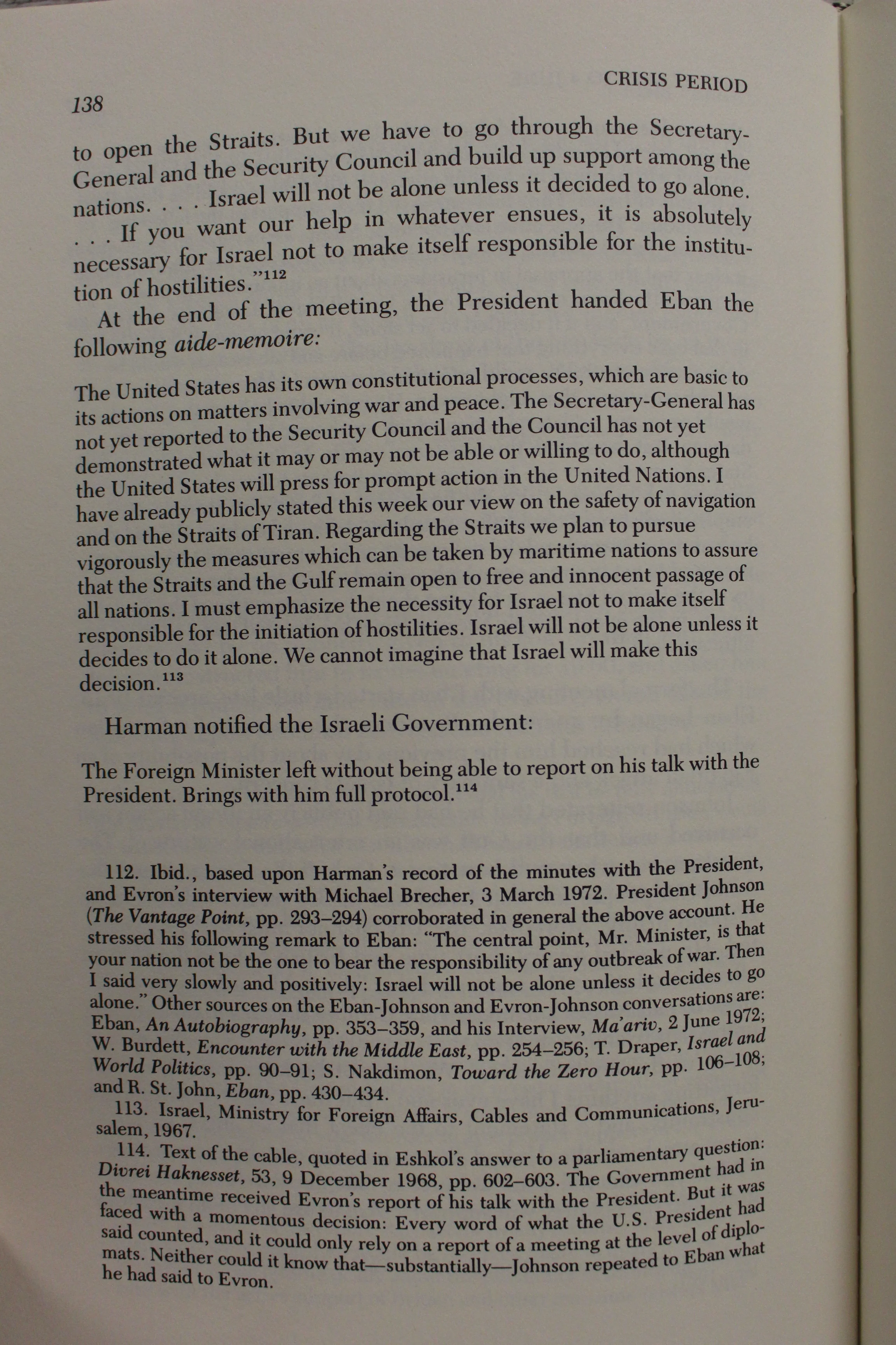 Decisions in Crisis by Michael Brecher - Israel, 1967 and 1973 - Image 8