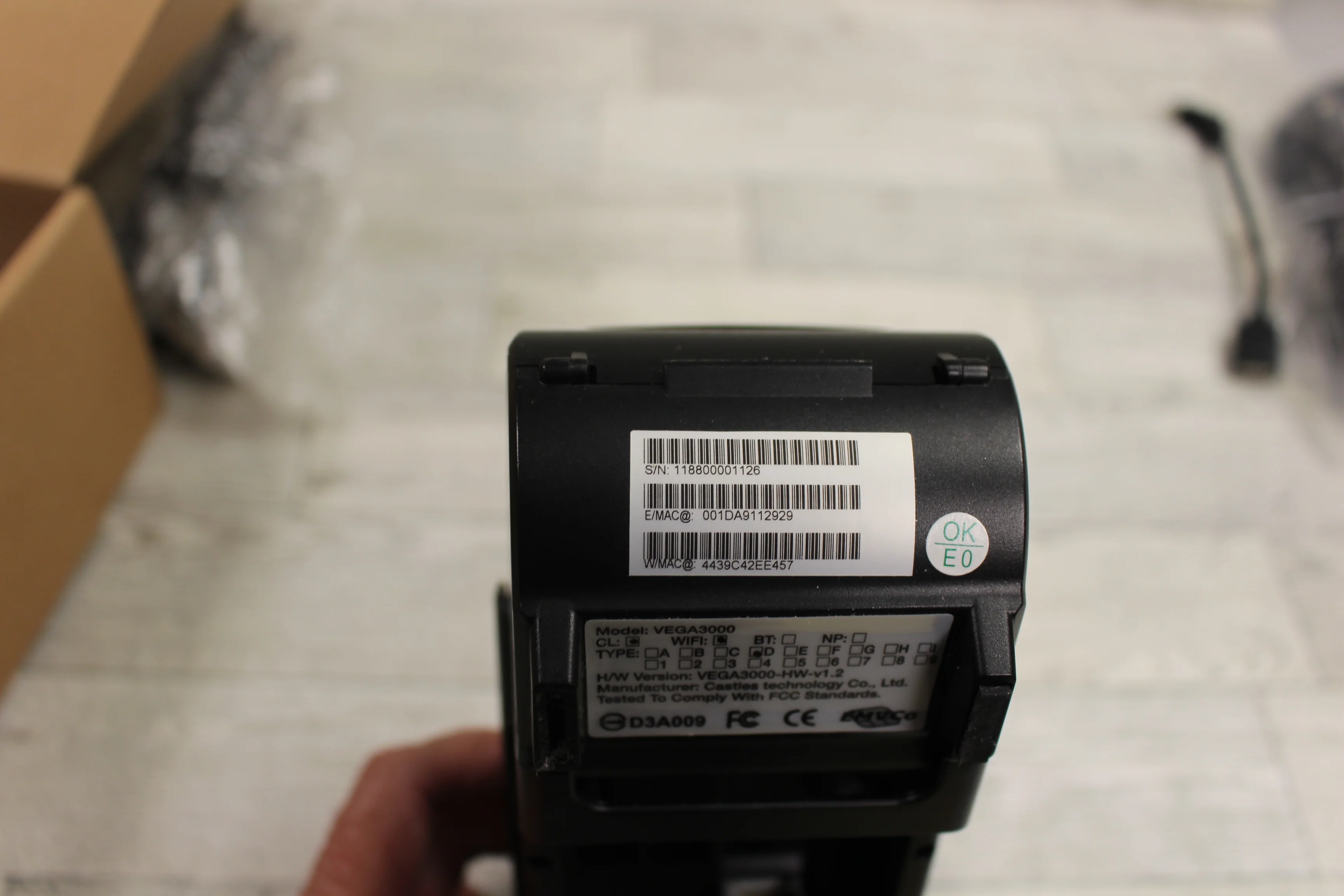 Dejavoo Credit Card Machine Z8 - Model VEGA3000 - Used - Image 4