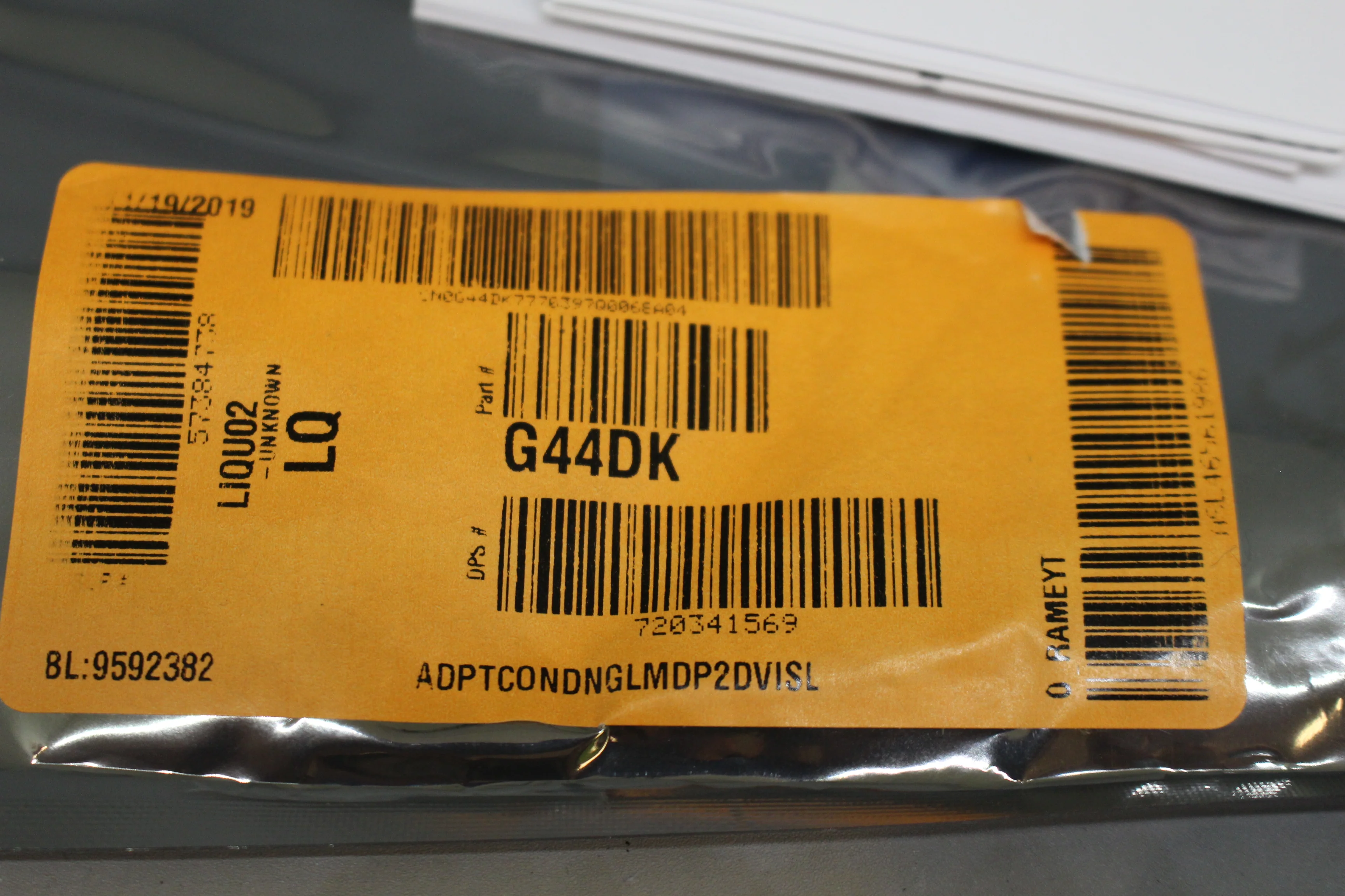 Dell Mini Display Port mDP to DVI Adapter Cable - G44DK DAYARBC084 - New - Image 4