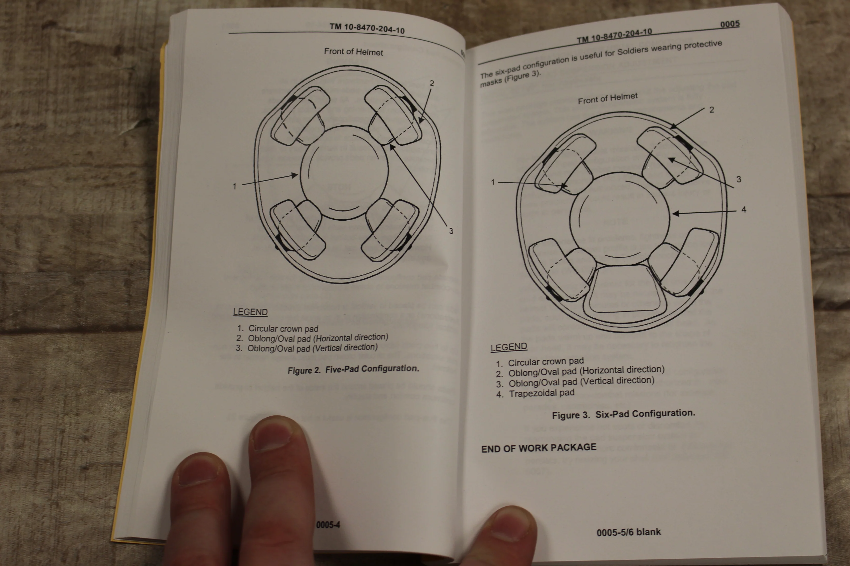 Department Of The Army Technical Operators Manual For ACH Manual - Used - Image 2