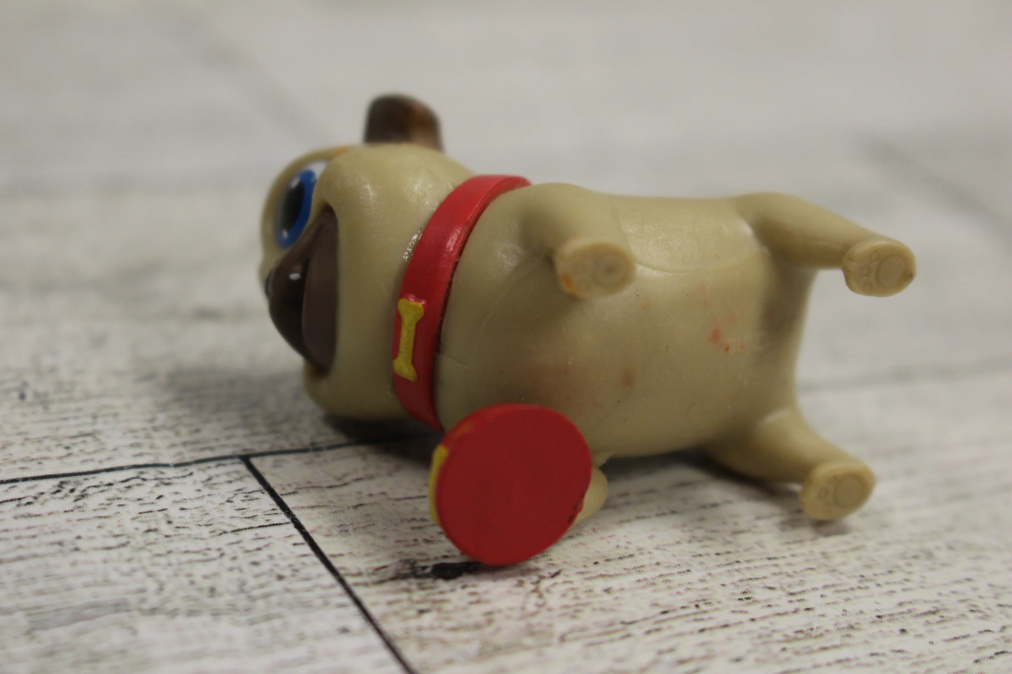 Disney Puppy Dog Pals Rolly Mini 2.5" PVC Figurine - Used - Image 4