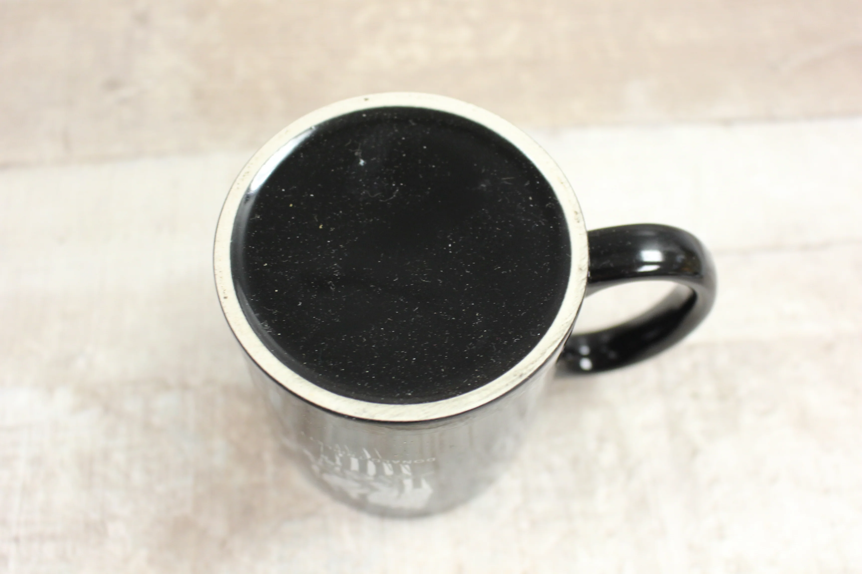 Donald Triplett Military Coffee Tea Mug Cup -Black -Used - Image 4