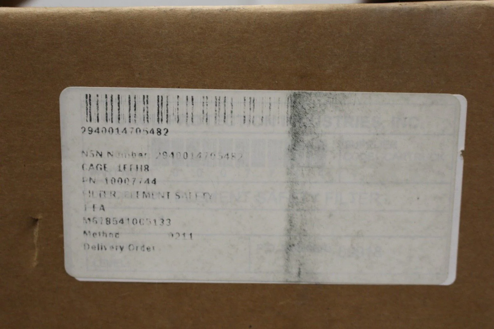 Donaldson Air Filter, NSN 2940-01-476-5481, P/N 10007744 - Image 2