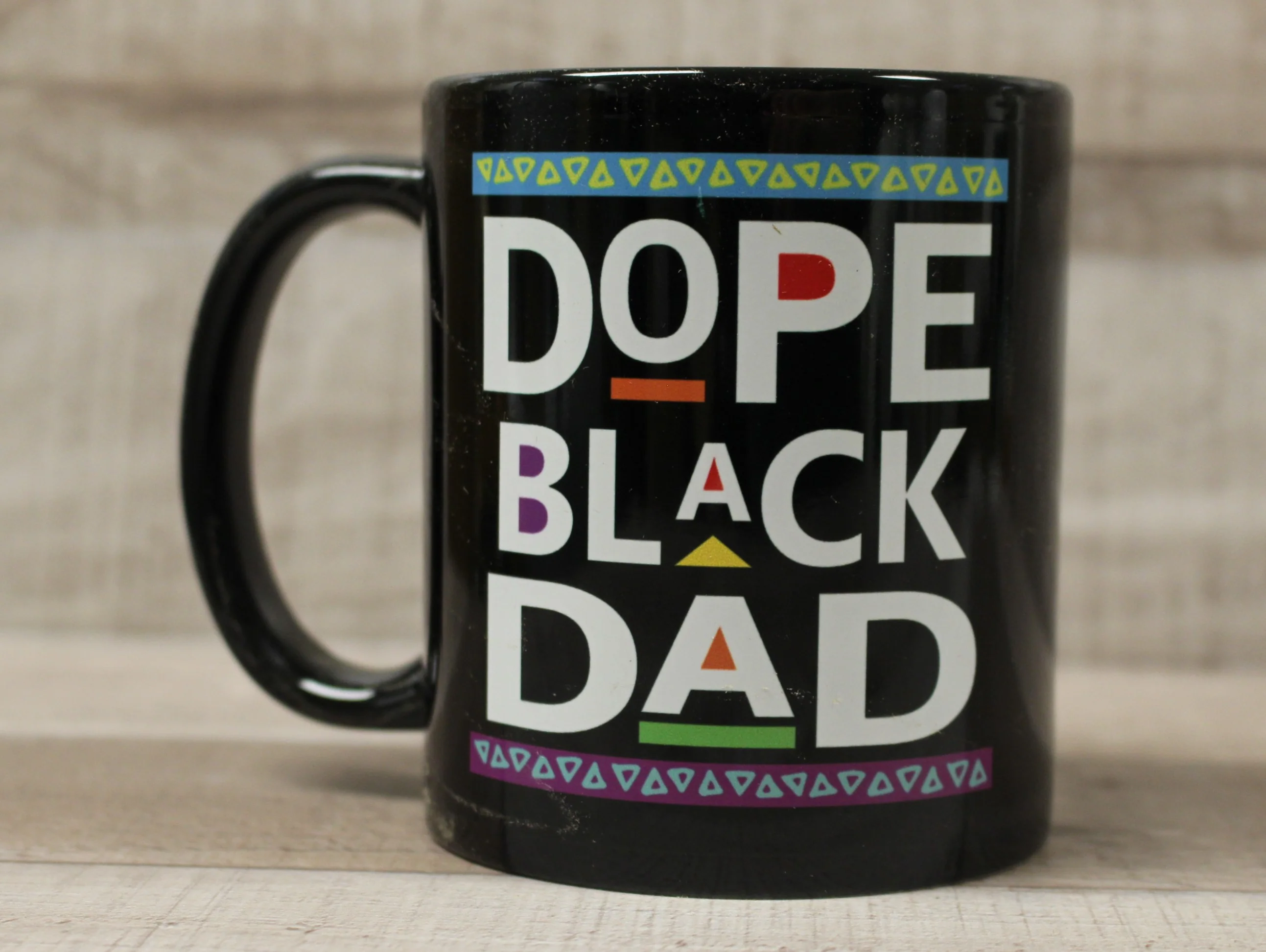Dope Black Dad Coffee Cup Mug - Best Gift Fathers Day Birthday Anniversary