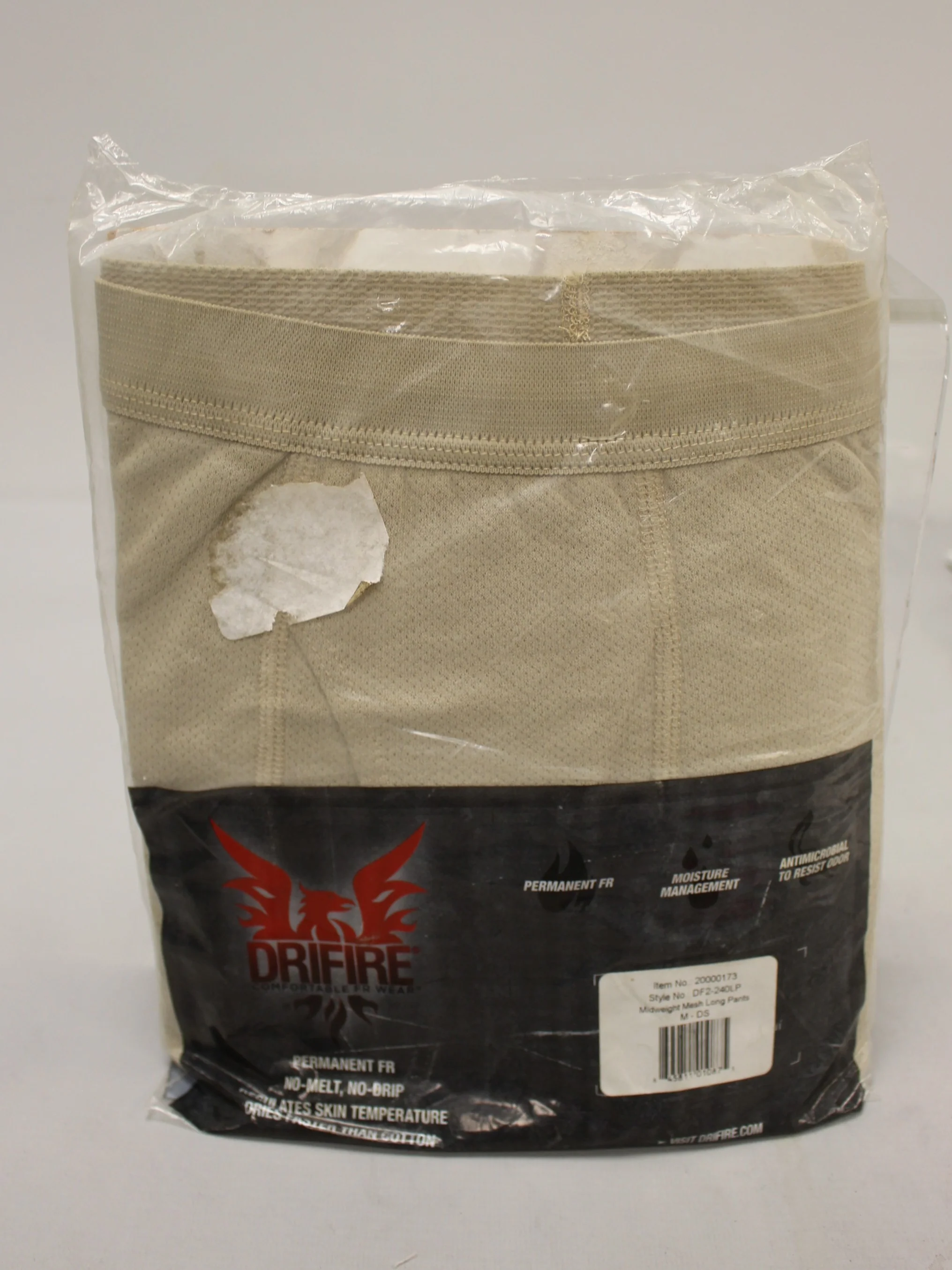 DriFire Midweight Long Pants - Desert Sand - Medium - New