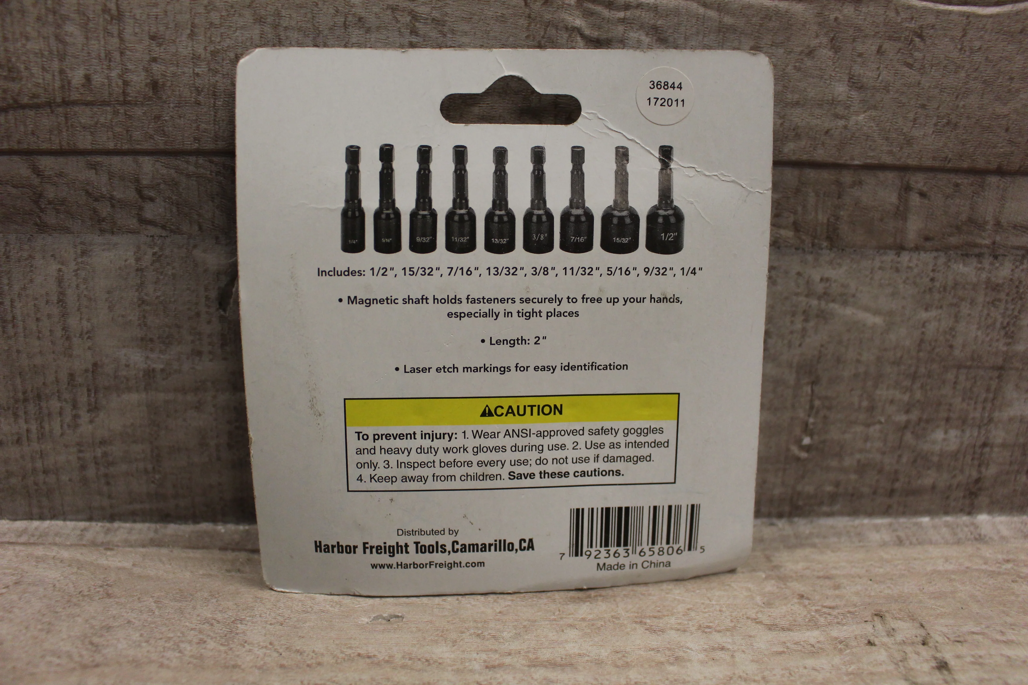 Drill Master 9-Piece Magnetic Quick-Release Nutsetter -New - Image 2