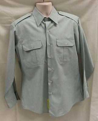DSCP Army Dress Long Sleeve Shirt - 15.5 X 34 - 8405-01-077-5039 - Used