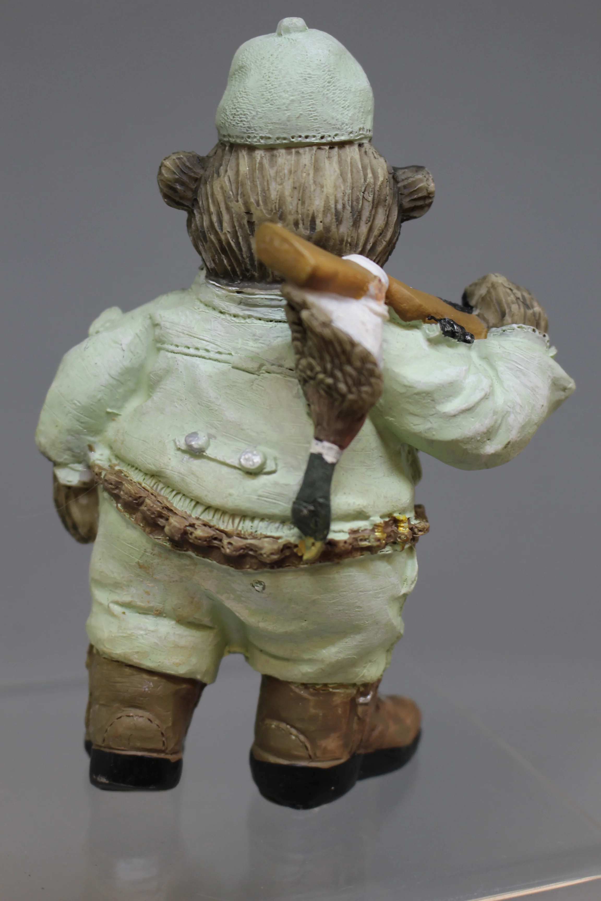 Duck Hunting Bear Figurine - Used - Image 2