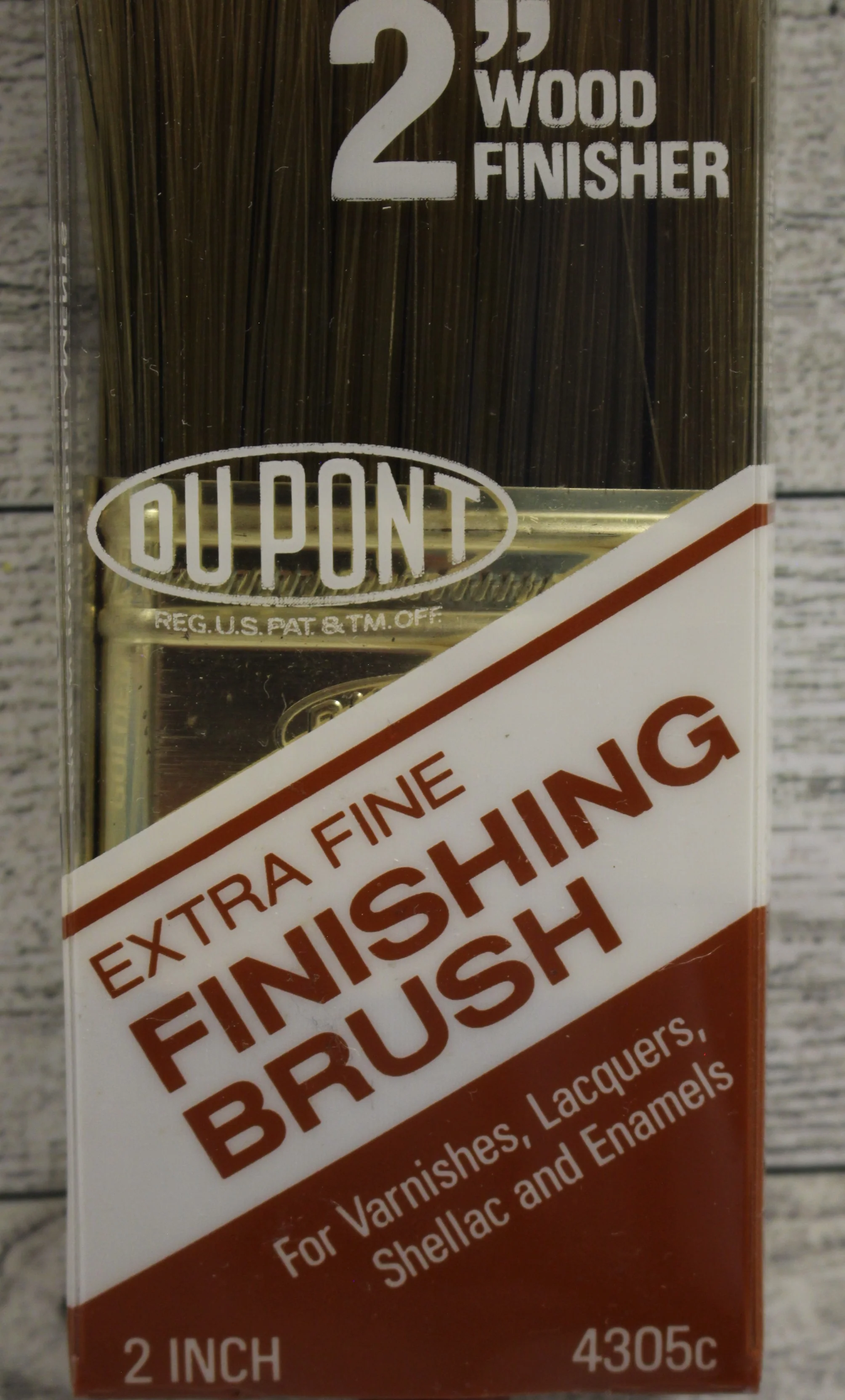 DuPont 2" Extra Fine Wood Finishing Brush - For Varnishes, Lacquers, Shellac - Image 2