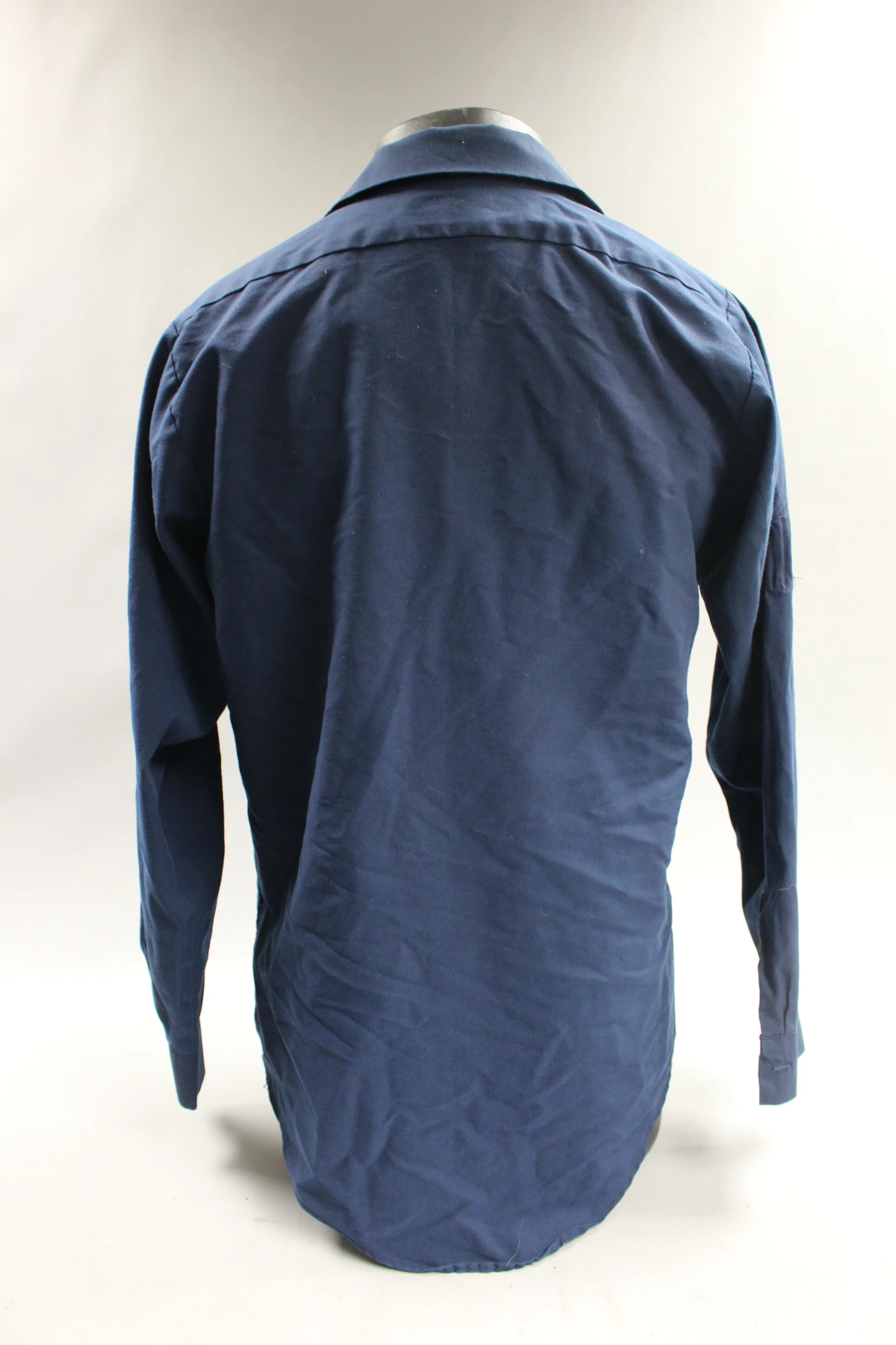 Durable Press Long Sleeve Work Shirt - Size Medium - Blue - Used - Image 2