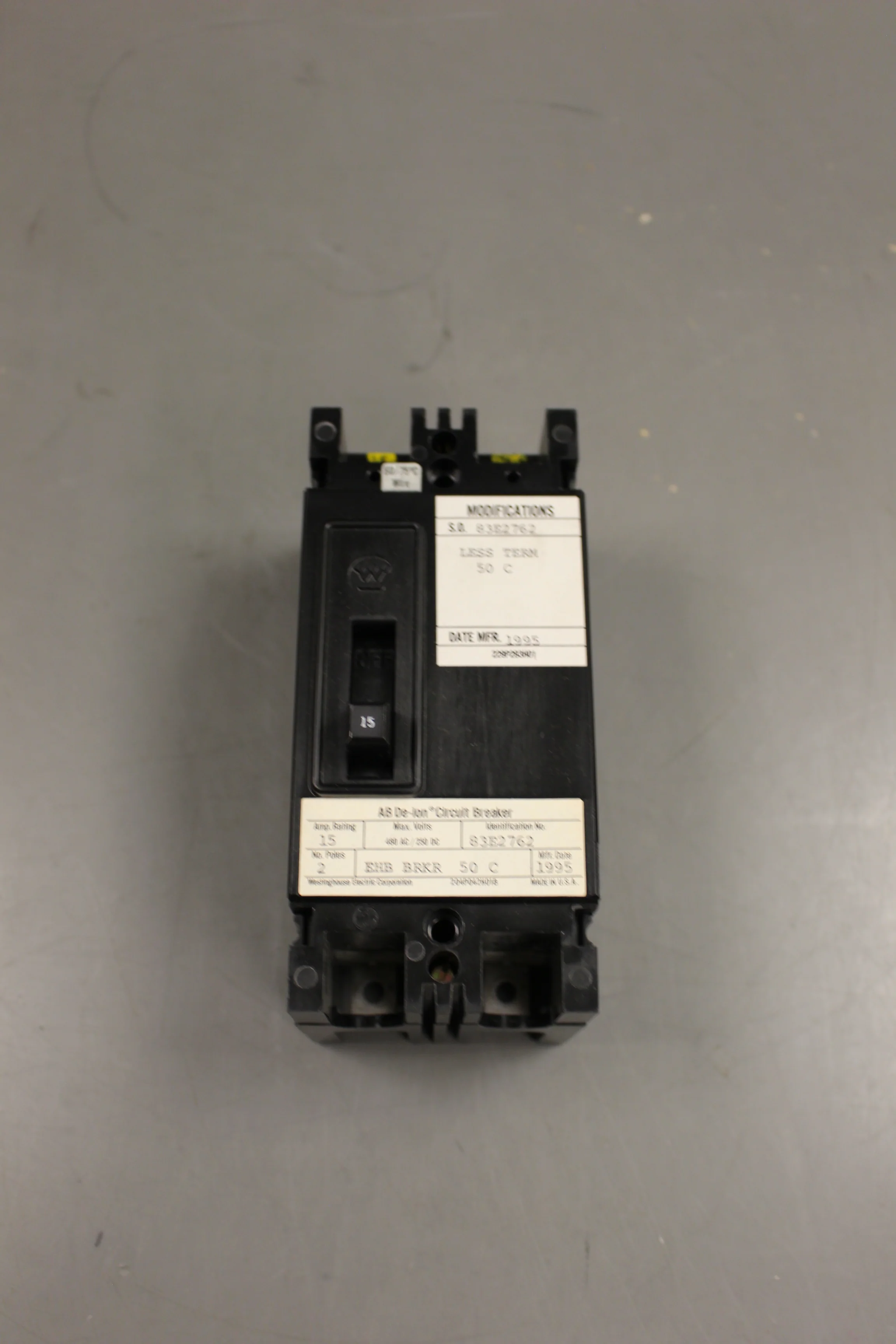 Eaton Circuit Breaker, 83E2762, 5925-01-343-3091, New