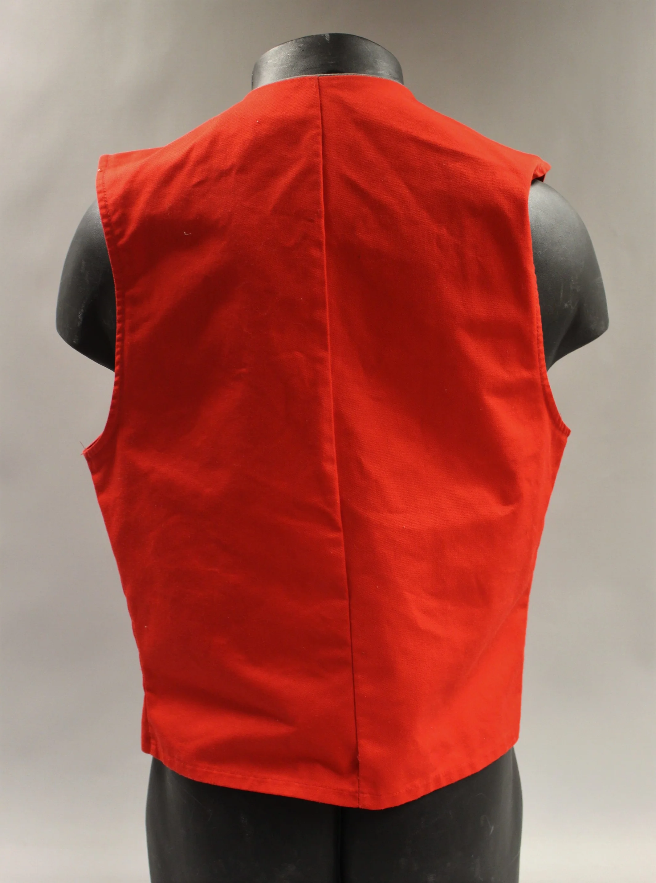 Fashion Seal Shane Button Up Outer Vest -Red -Medium -Used - Image 2