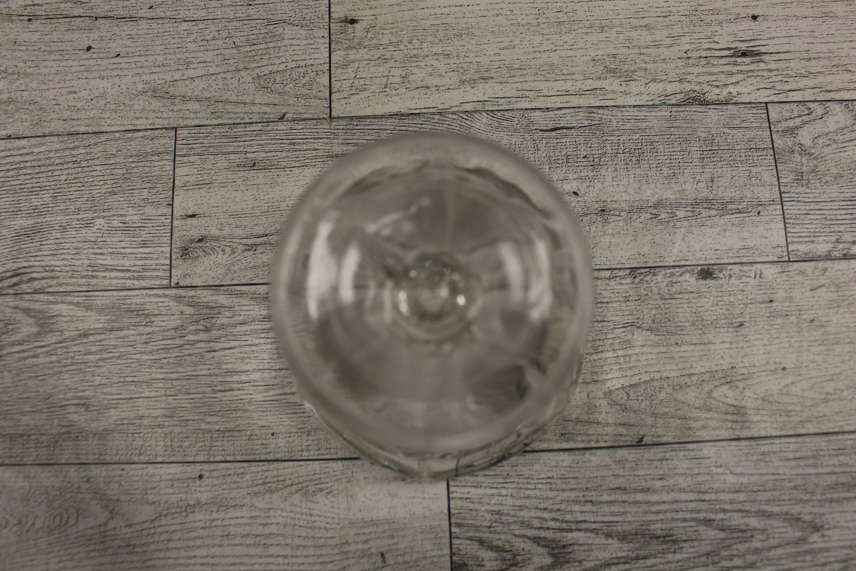 Federal Glass FEG15 Clear Pedestal Low Sherbet Dish - Used - Image 2