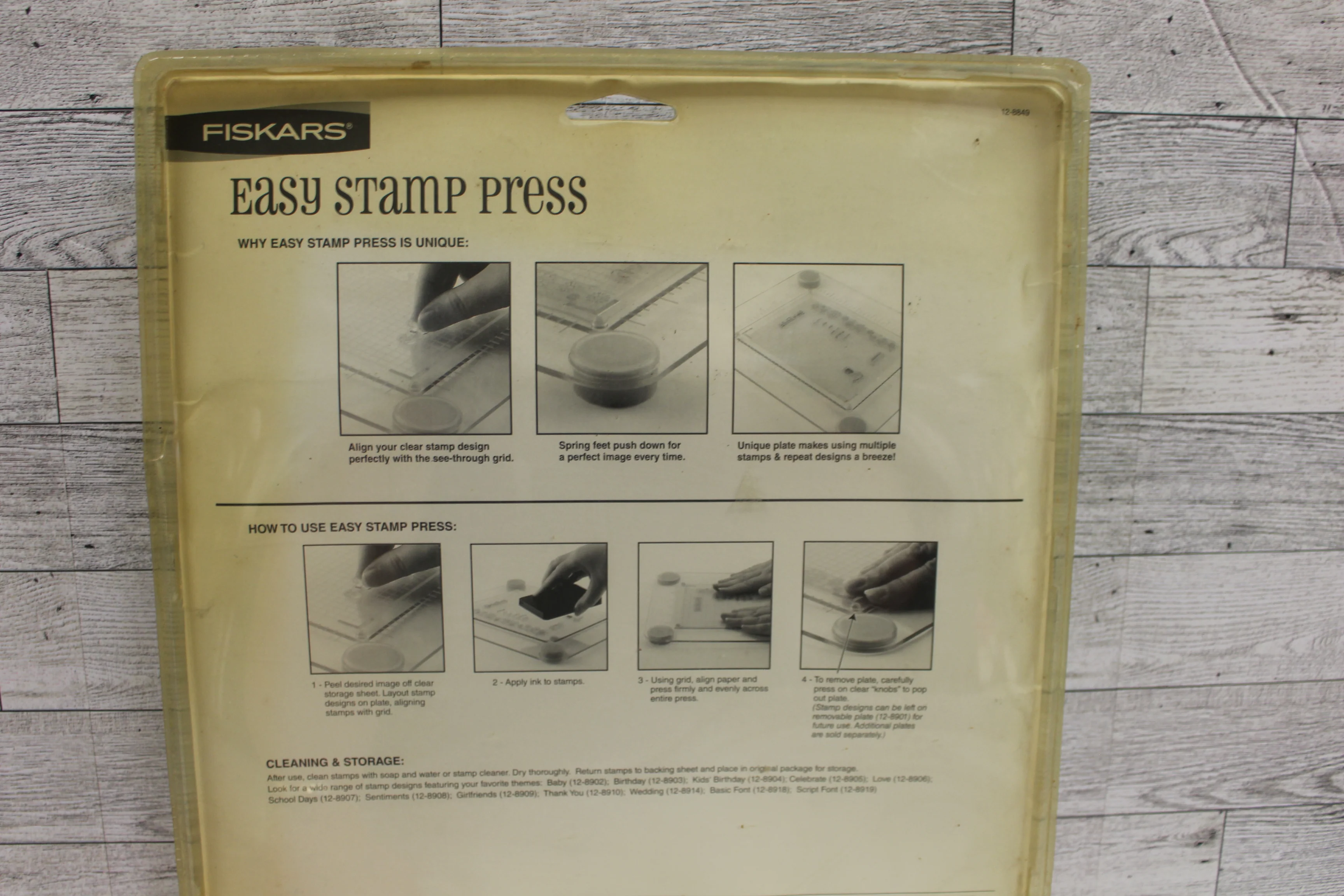 Fiskars Easy Stamp Press - New - Image 4