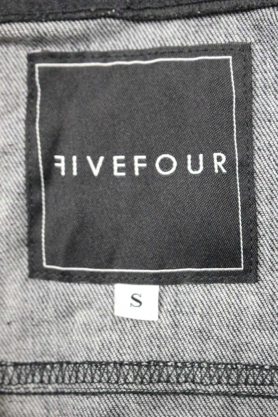 FiveFour Ladies Jacket with Snap Front, Black, Small - Image 5