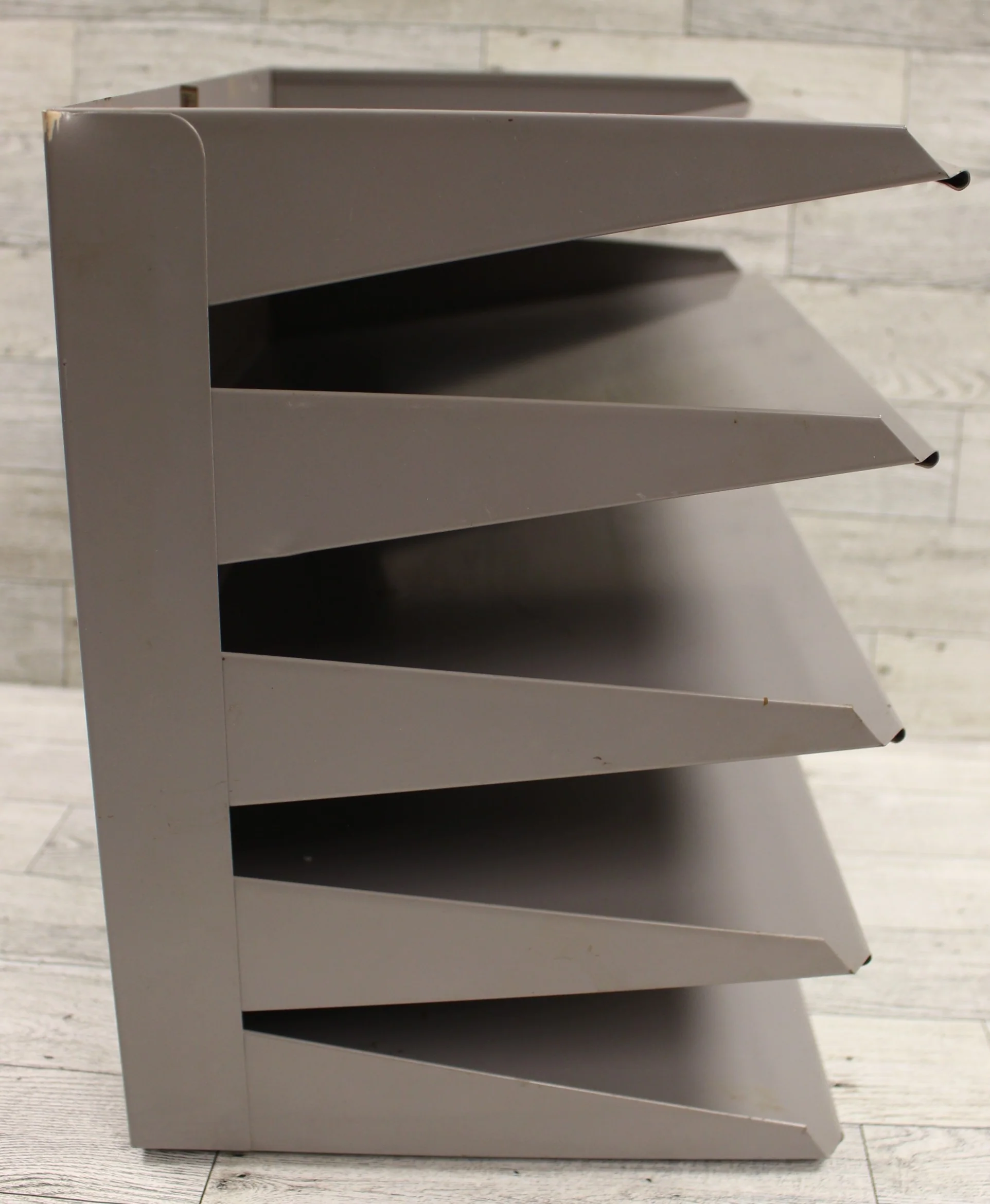 Flash Filing 5 Tier Tray Heavy Duty Filing Tray - Gray - Used - Image 3