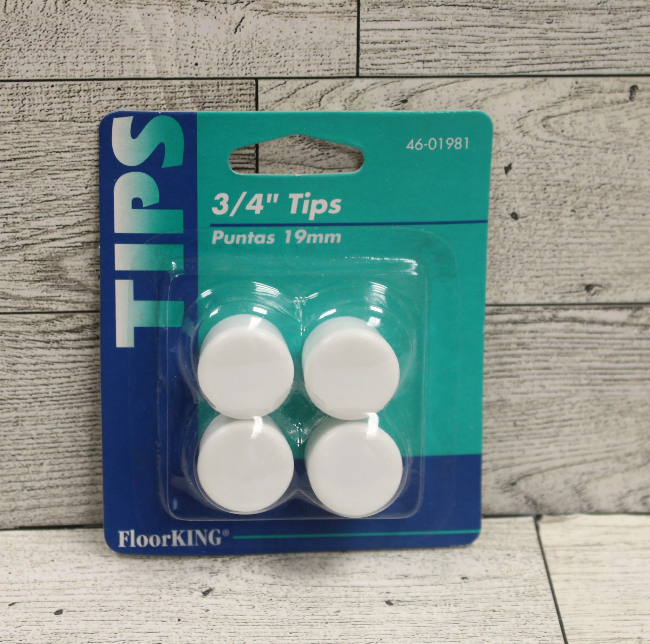 FloorKing 3/4" Furniture Leg Tips - 46-01981 - New