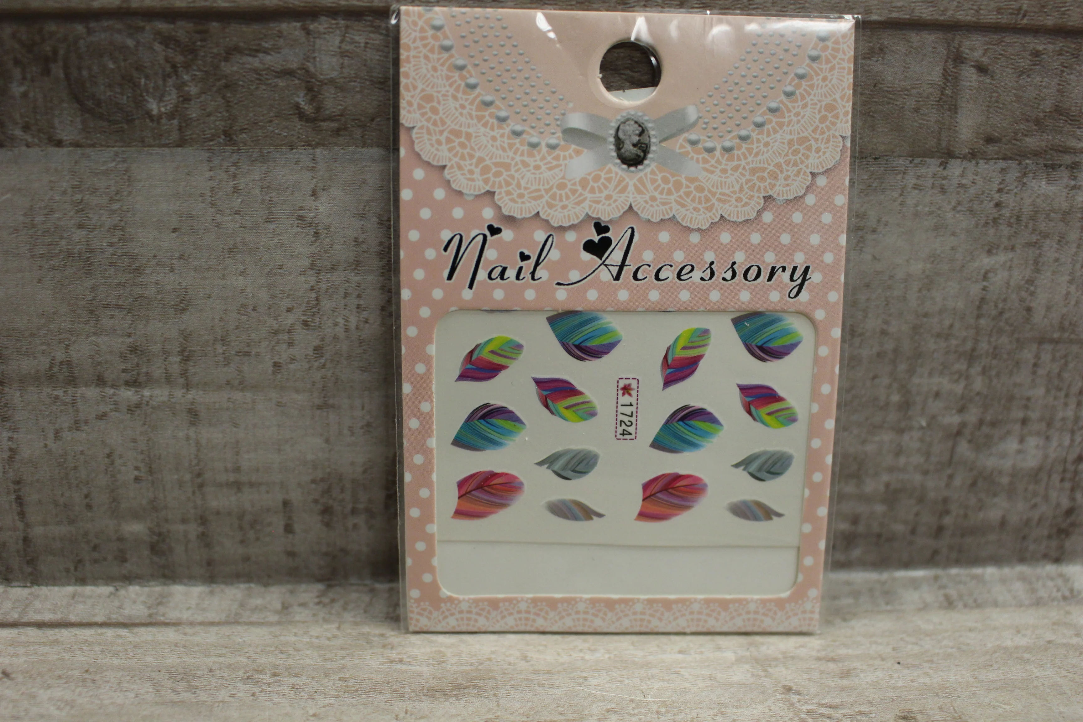 Floral Nail Accessory Decals -Floral Design -New