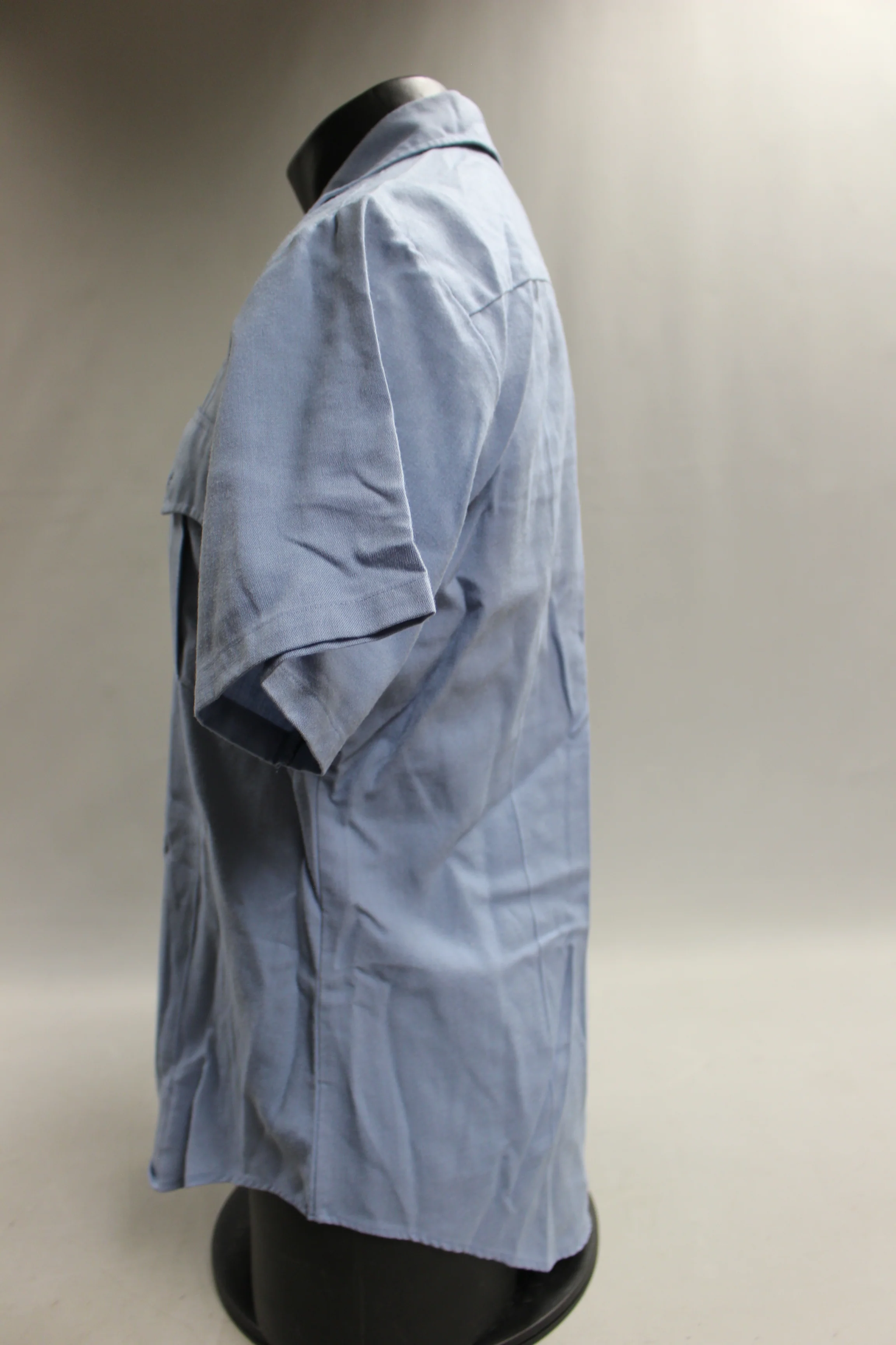 Flying Cross All Weather De Luxe Tropical Blue Work Shirt - Medium - used - Image 3