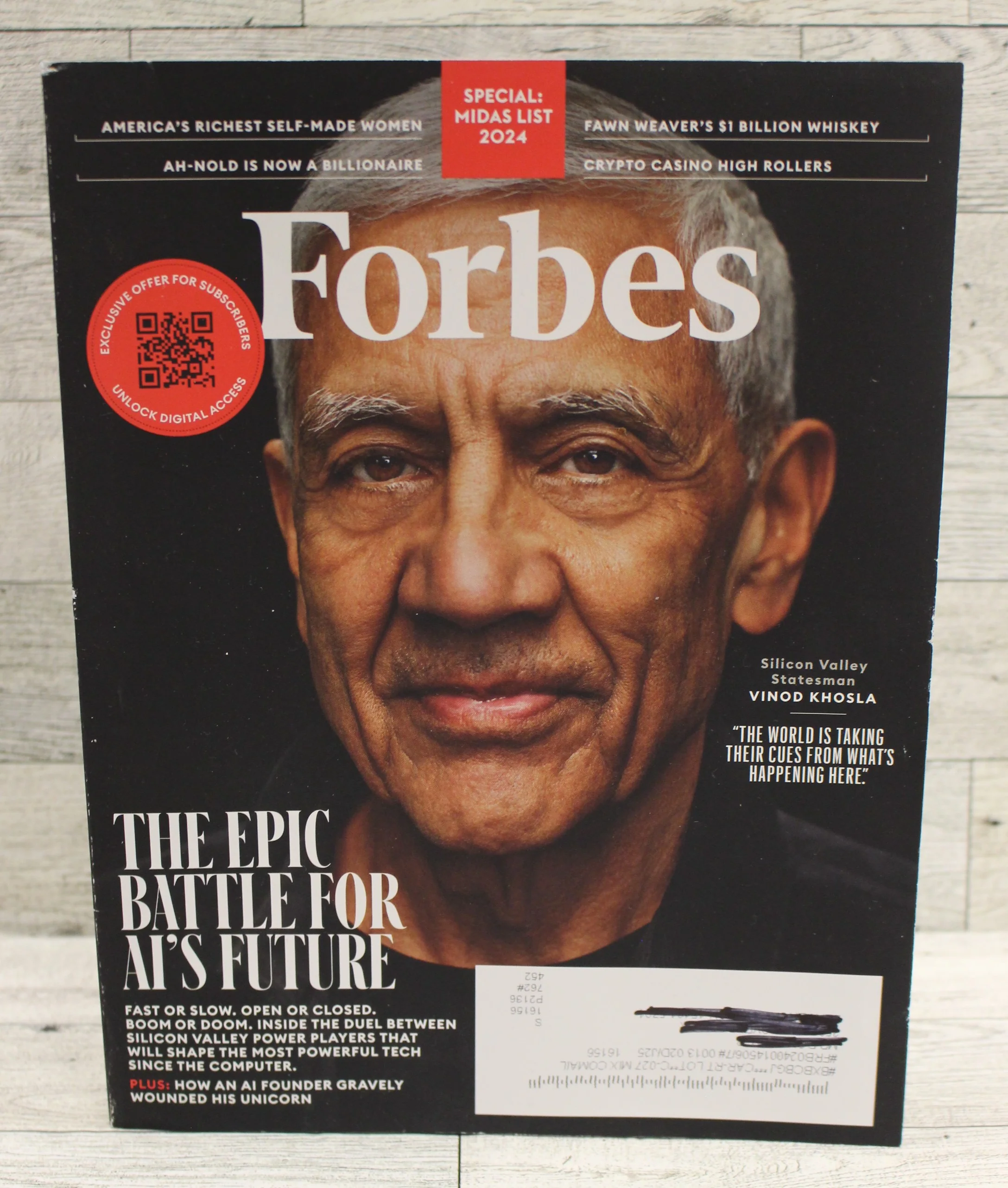 Forbes The Epic Battle For AI's Future Magazine - Special: Midas List 2024