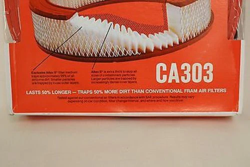 Fram Extra Life CA303 Air Filter, 2940-00-350-9316, NEW! - Image 2
